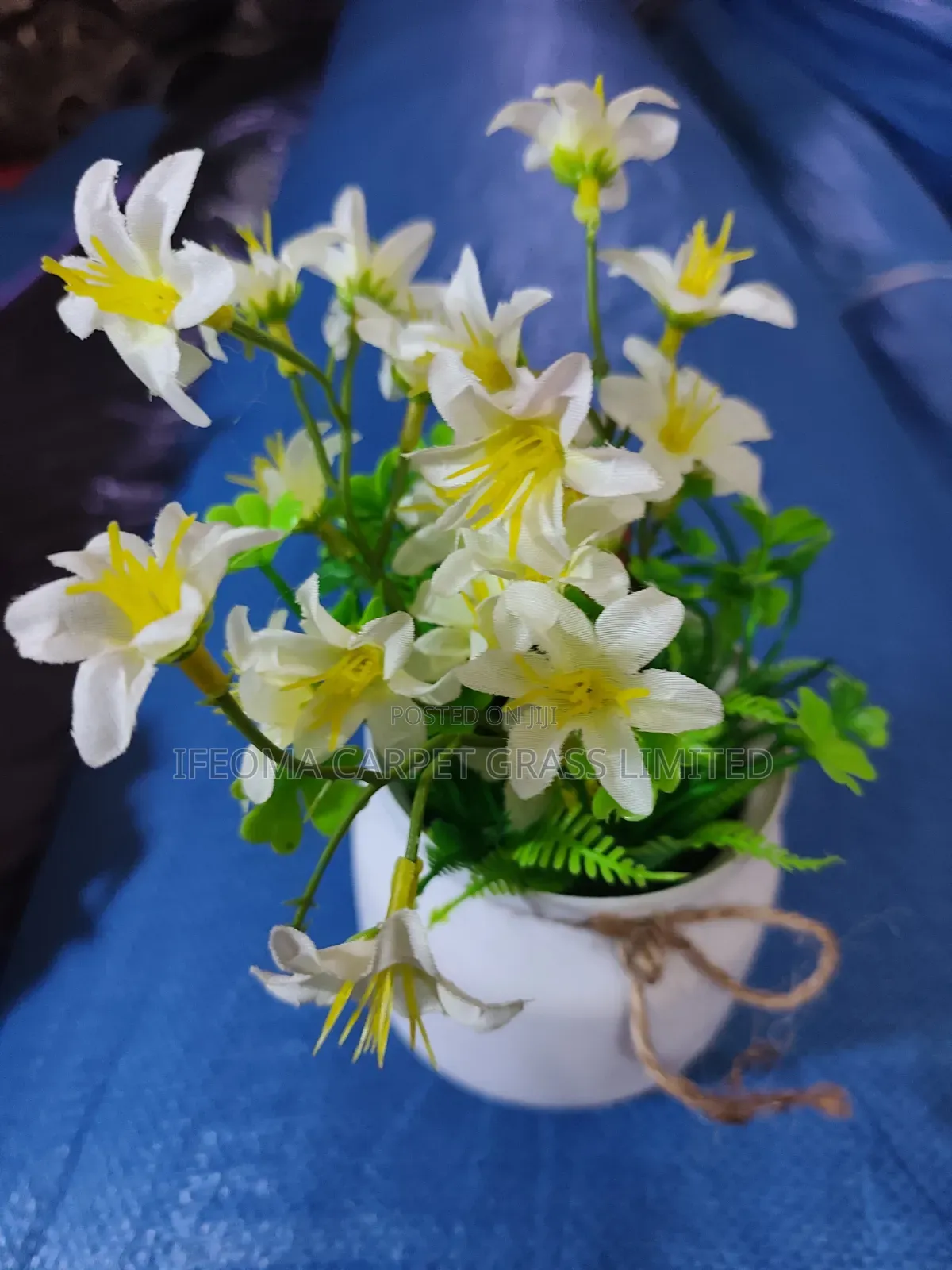 Cup Flowers. Artificial Cup Flowers.