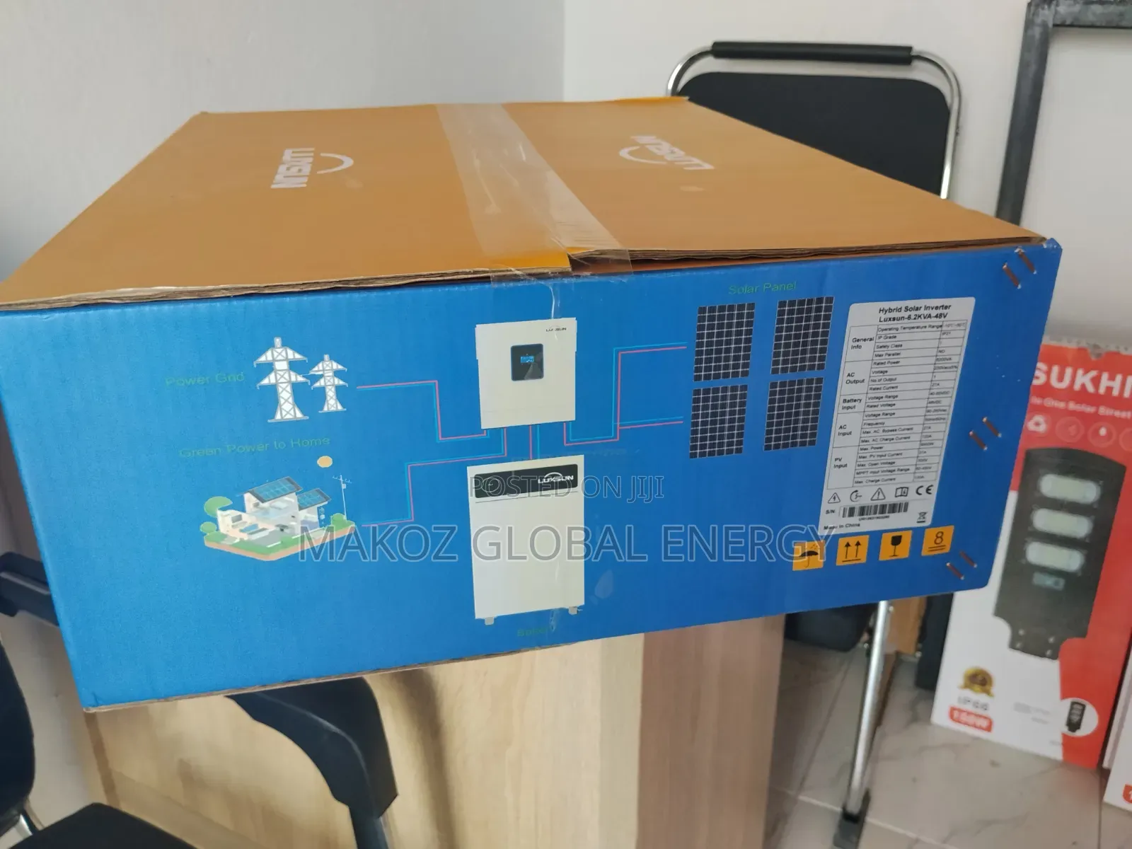 Luxsun Hybrid Solar Inverter 6.2kva 48V