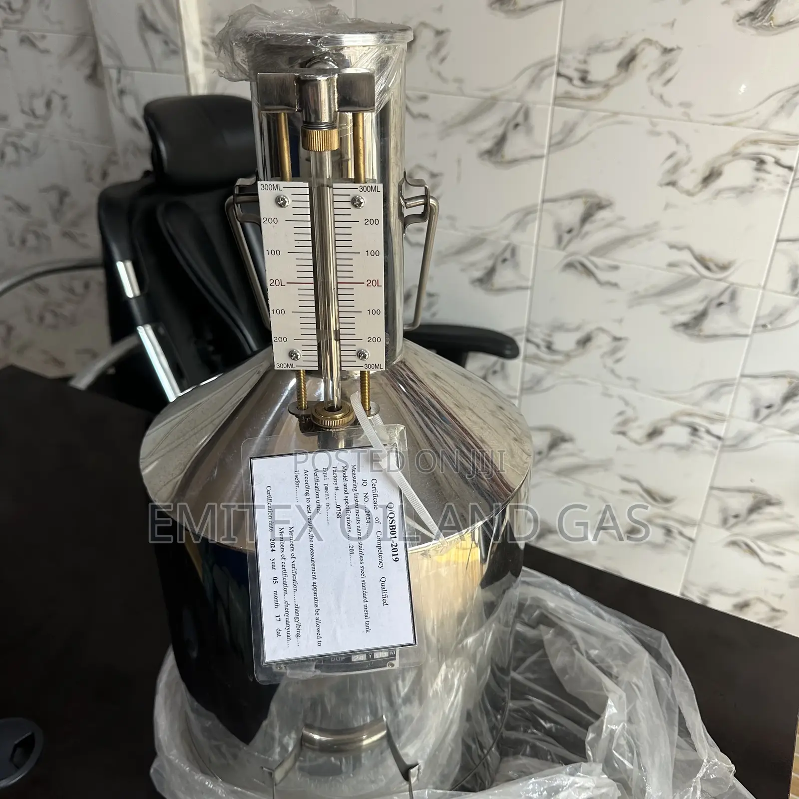 20 Liters Measuring Cane