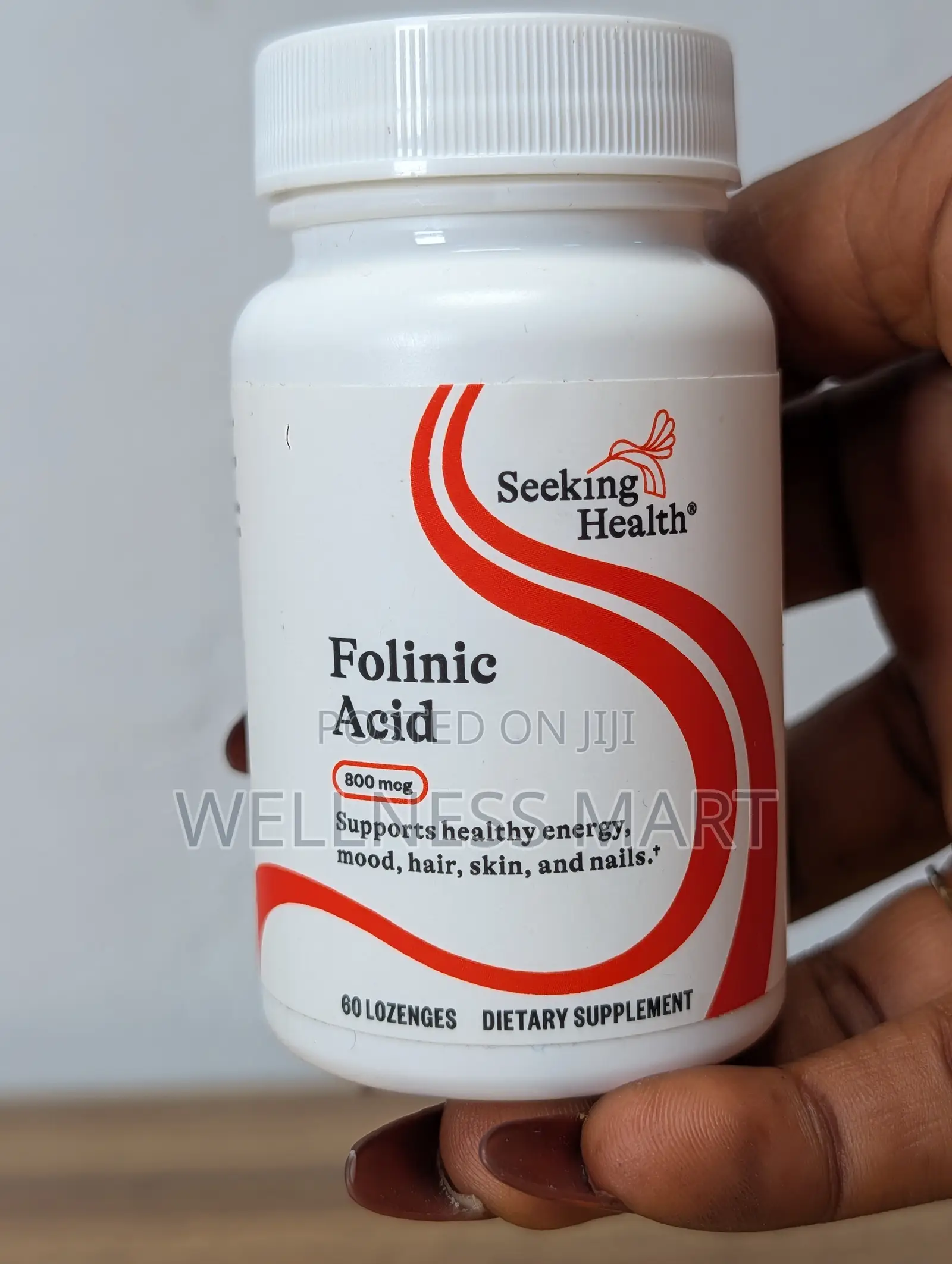 Seeking Health Folinic Acid Lozenges | Vitamin B9 | 60 Lozenges