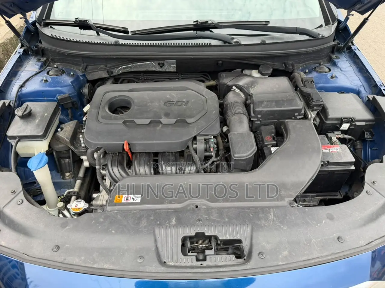 Hyundai Sonata Eco 4dr Sedan (1.6L 4cyl Turbo 7AM) 2015 Blue