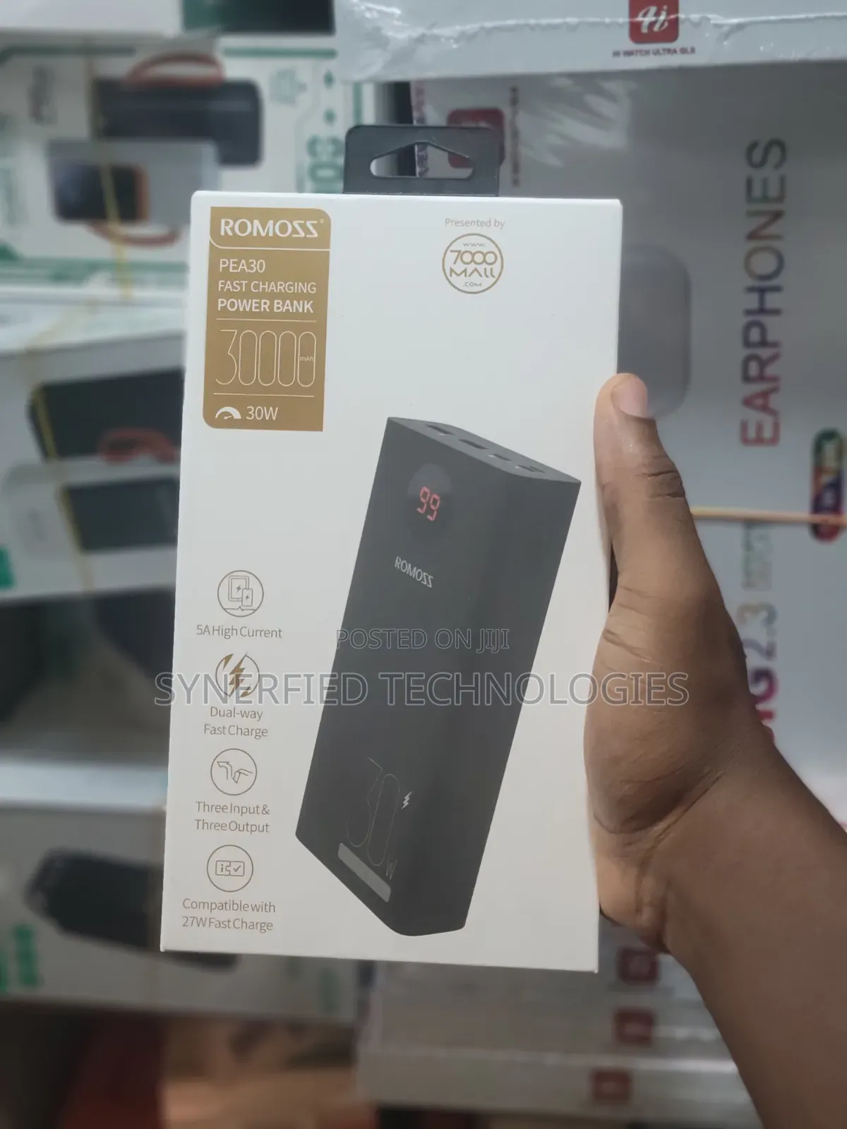 Romoss Fast Charging Power Bank 30000mah