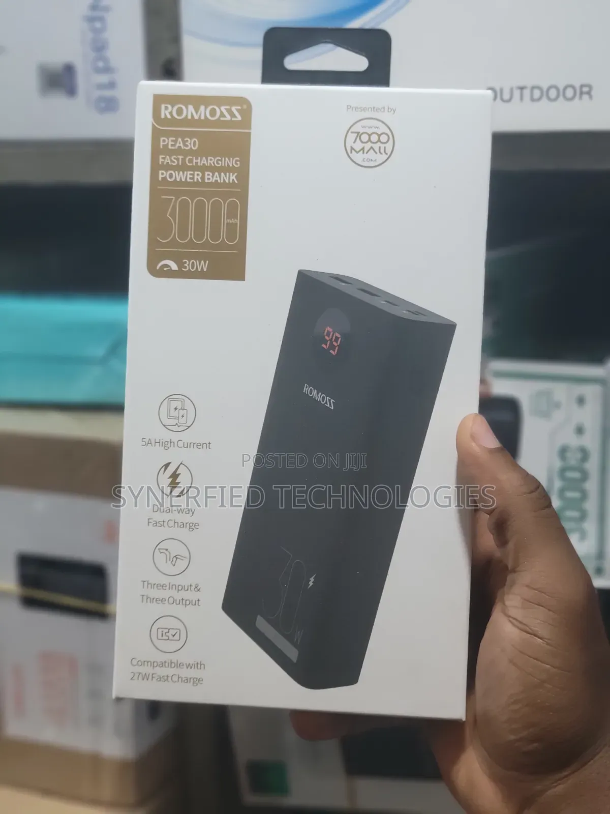 Romoss Fast Charging Power Bank 30000mah