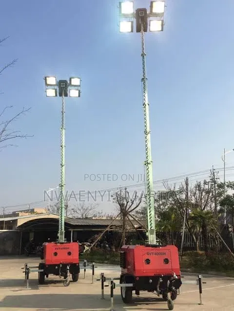 Tower Light 7.5kva Kama Diesel Engine