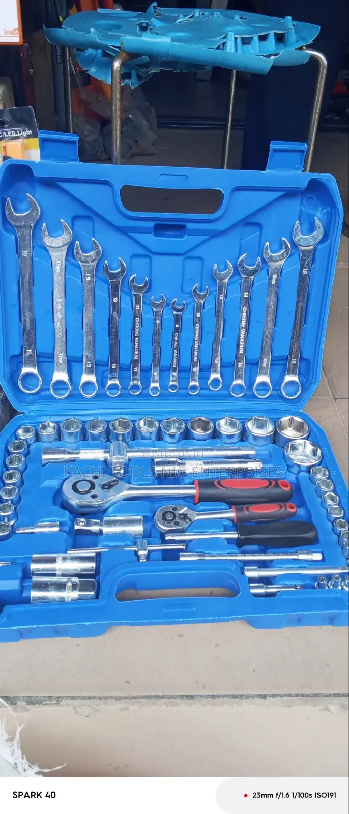 61pes Socket Spanner Wrench Set