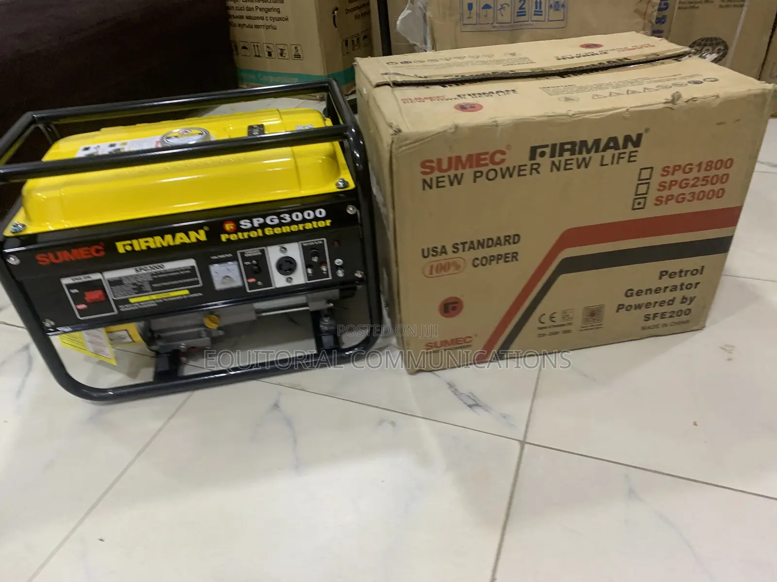 SUMEC FIRMAN SPG3000 Manual Start Generator