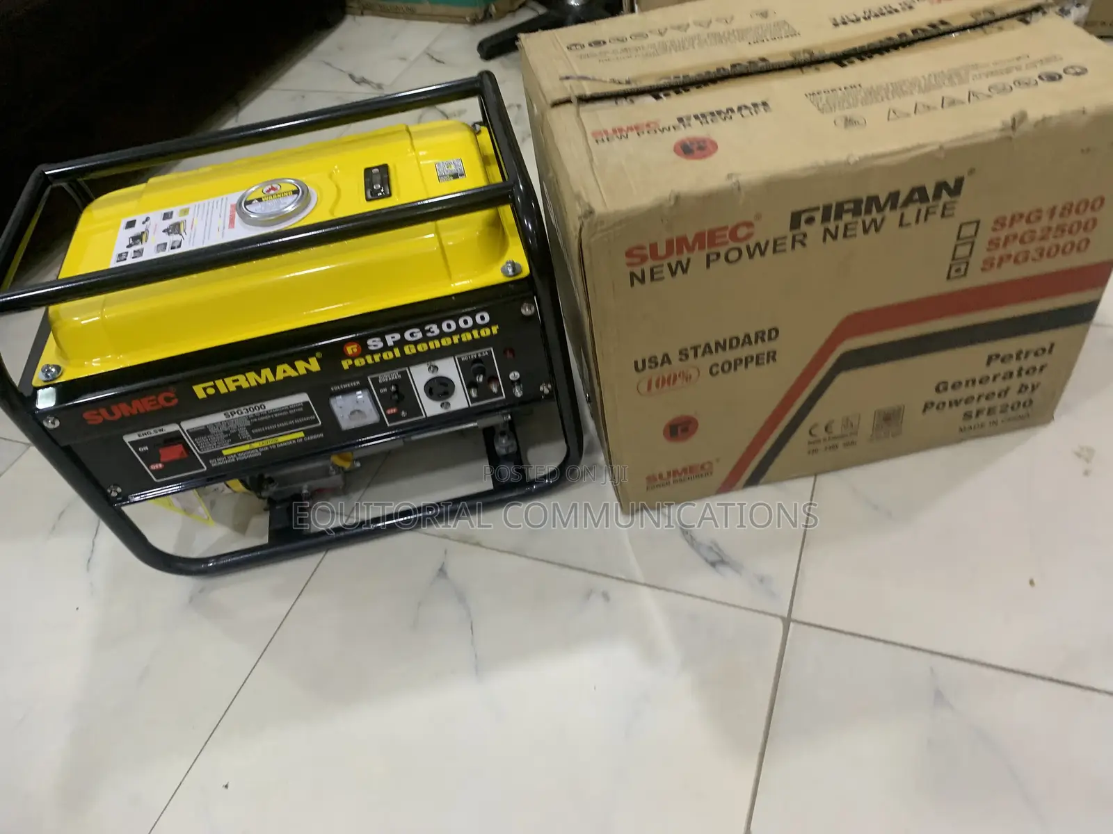 Sumec Firman Spg3000 Copper Generator