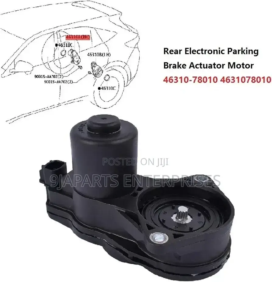 Set of Electronic Parking Brake Actuator Sensors Toyota Lexus [Pair]