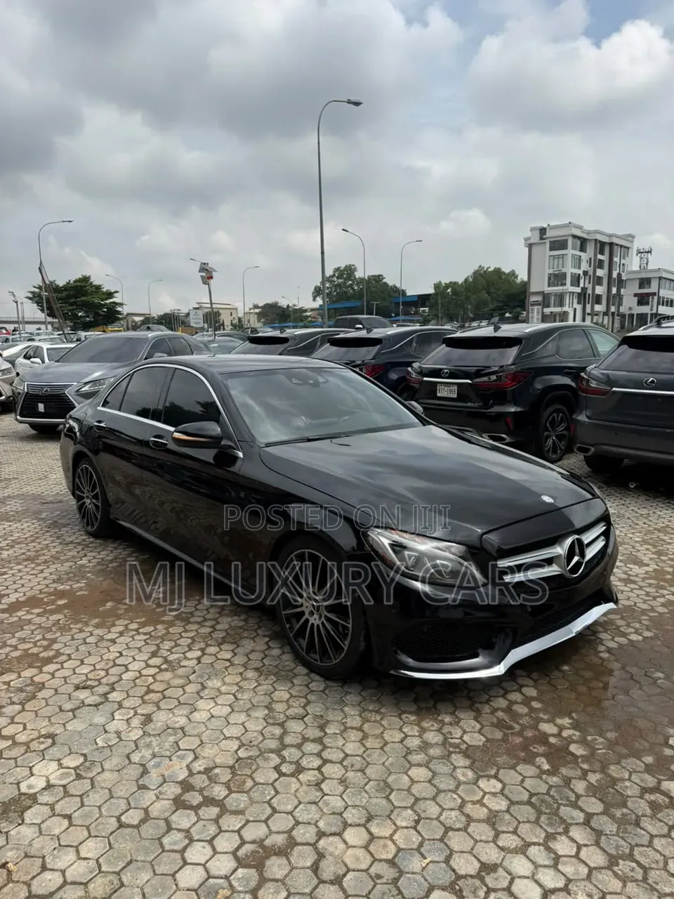 Mercedes-Benz C400 4Matic AWD Sedan (3.0L V6 7A) 2015 Black