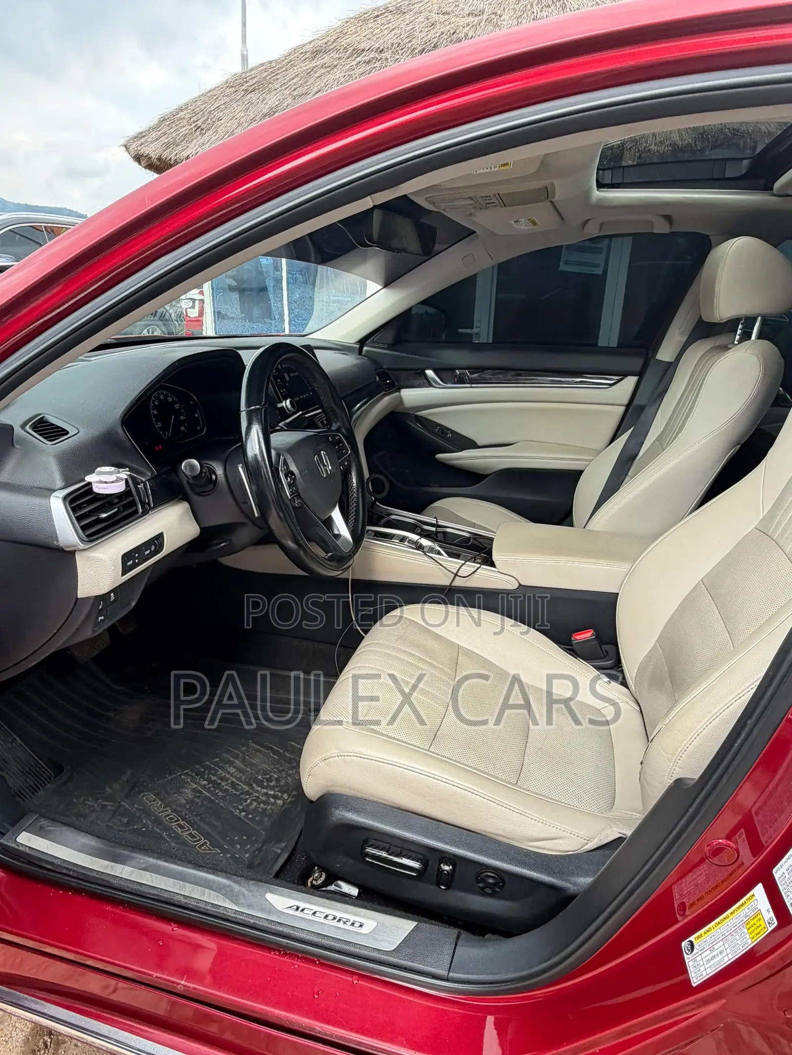 Honda Accord Sport (2.0L 4cyl Turbo 6M) 2019 Red