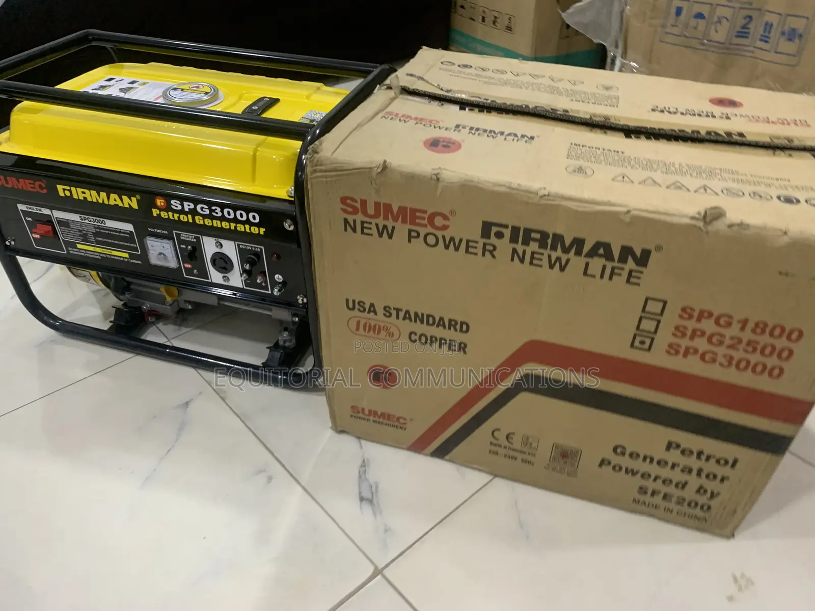 Sumec Firman Spg3000 Portable Generator