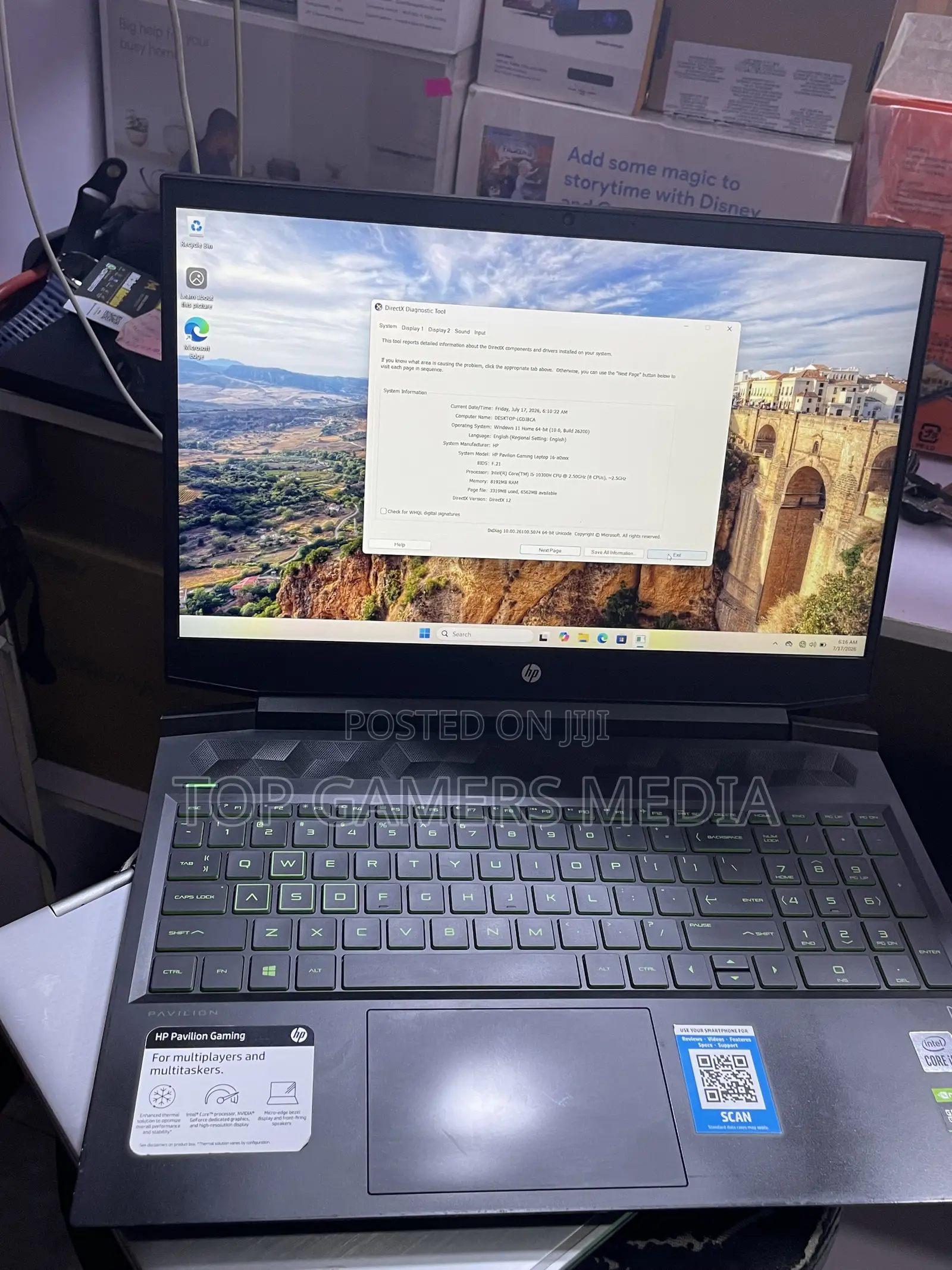Laptop HP Pavilion 15 16GB Intel Core i5 SSD 512GB