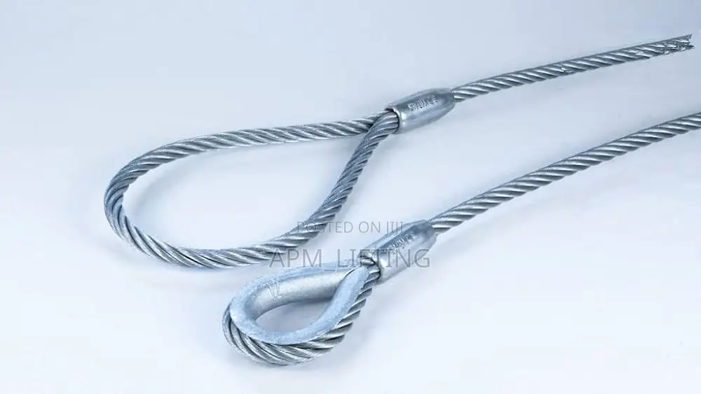 Single Towing Wire Rope Slings