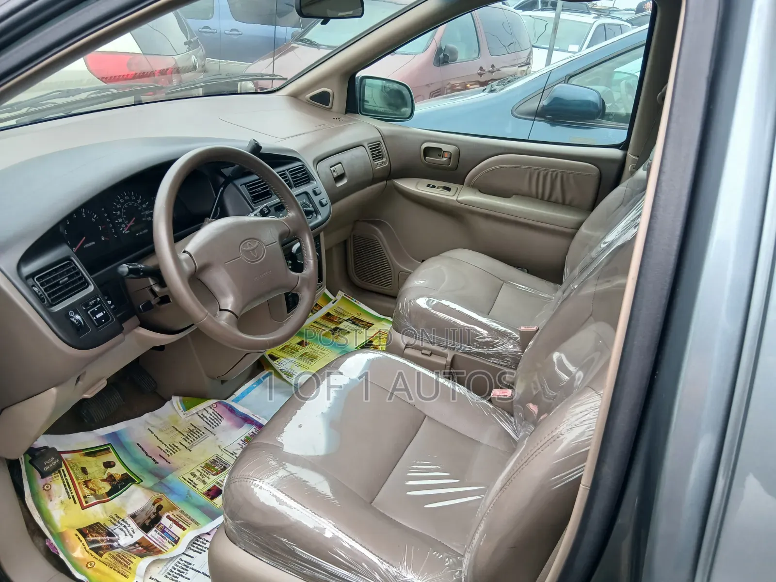 Toyota Sienna XLE & 1 hatch 2000 Blue