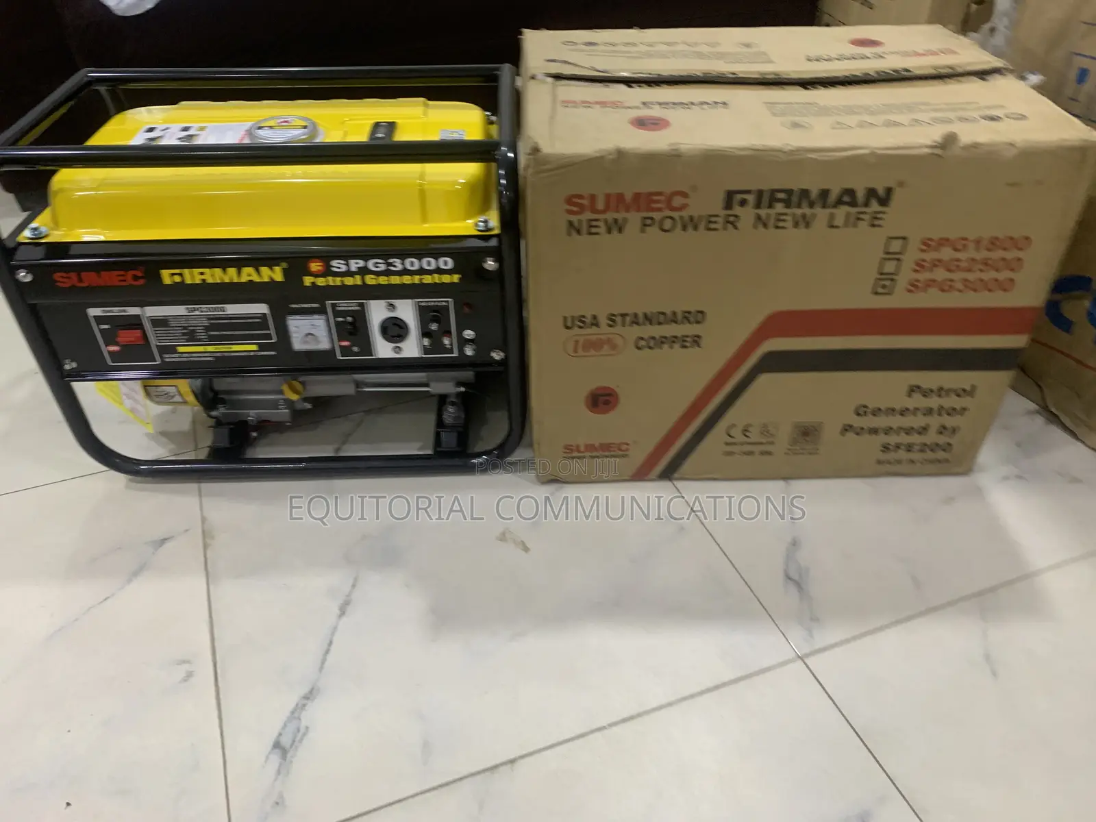 Sumec Firman Spg3000 2.5kva Generator