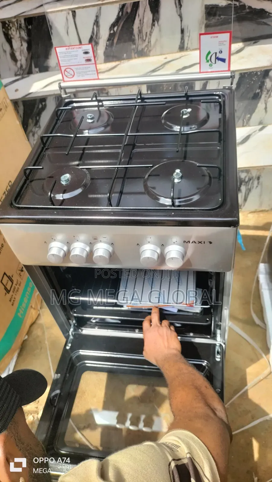 Maxi 50 /50 Gas Cooker