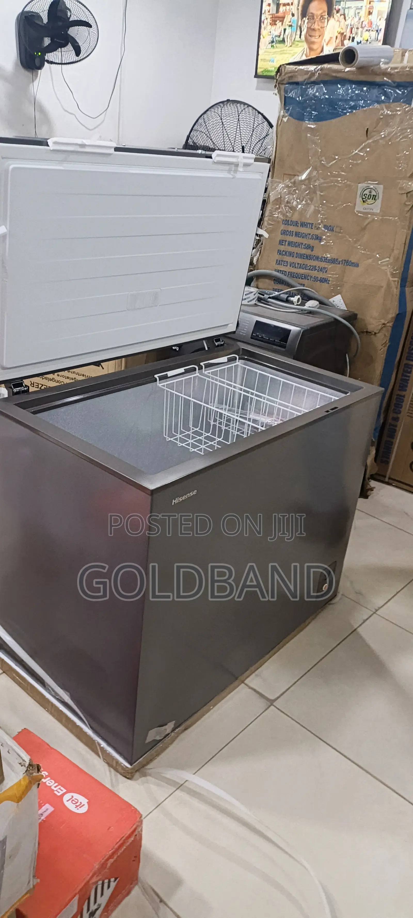 Hisense 250L Chest Freezer With Fast Freeze