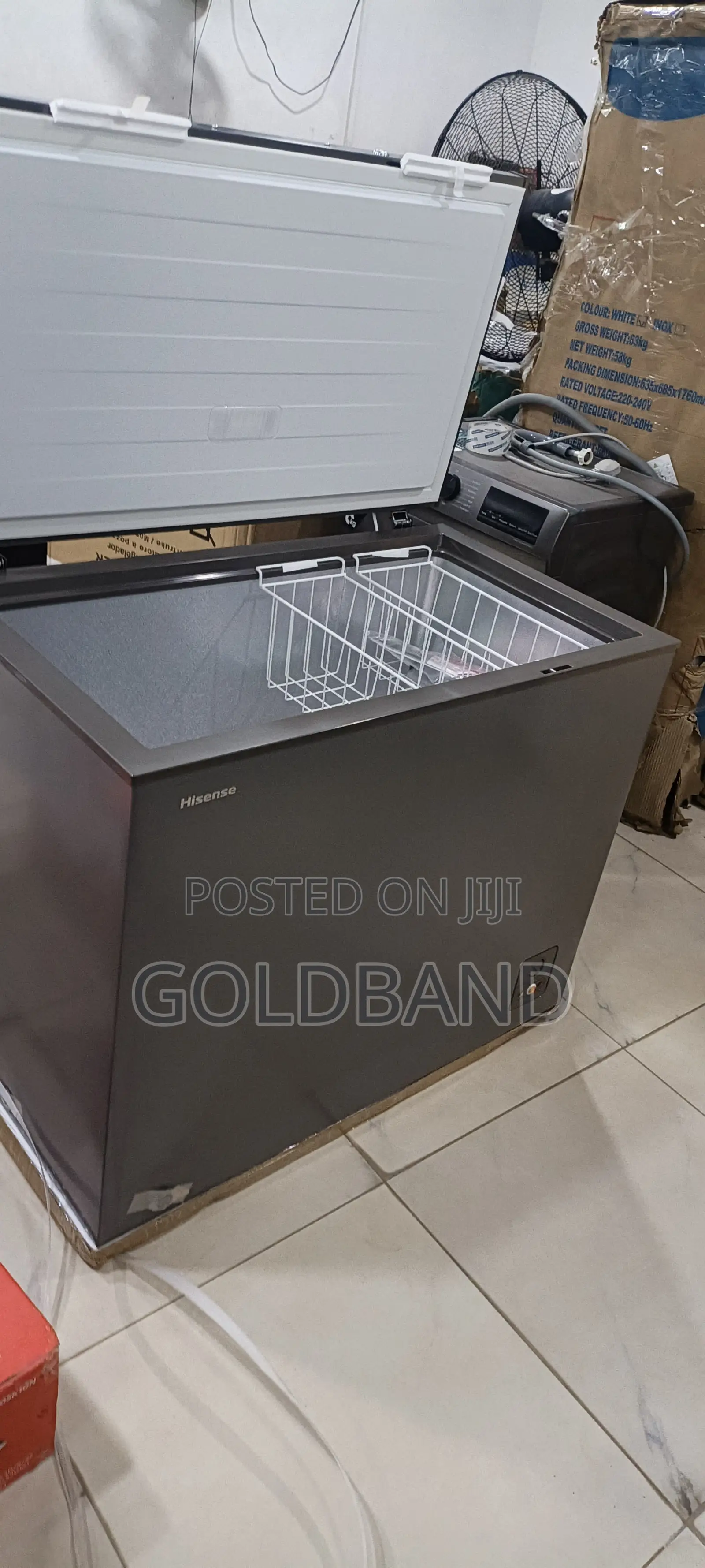 Hisense 250L Chest Freezer for Frozen Foods
