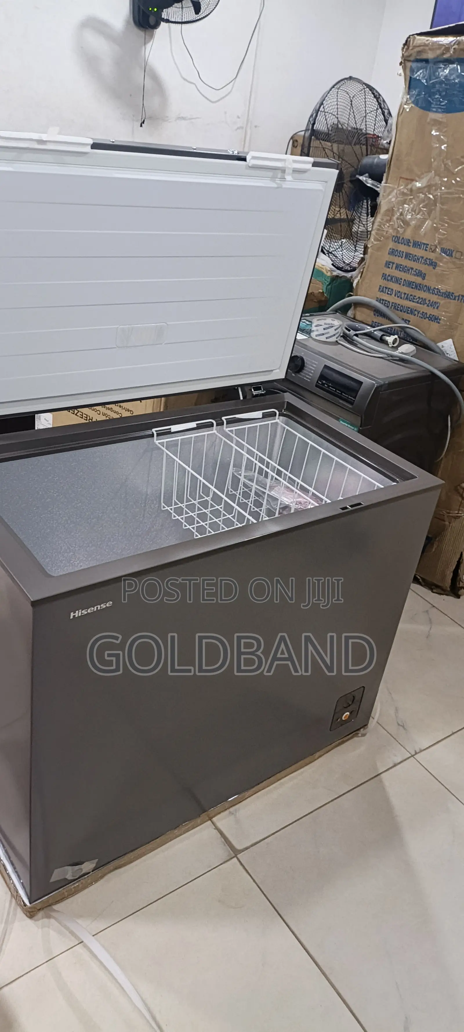 Hisense 250L Freezer Strong Cooling Performance