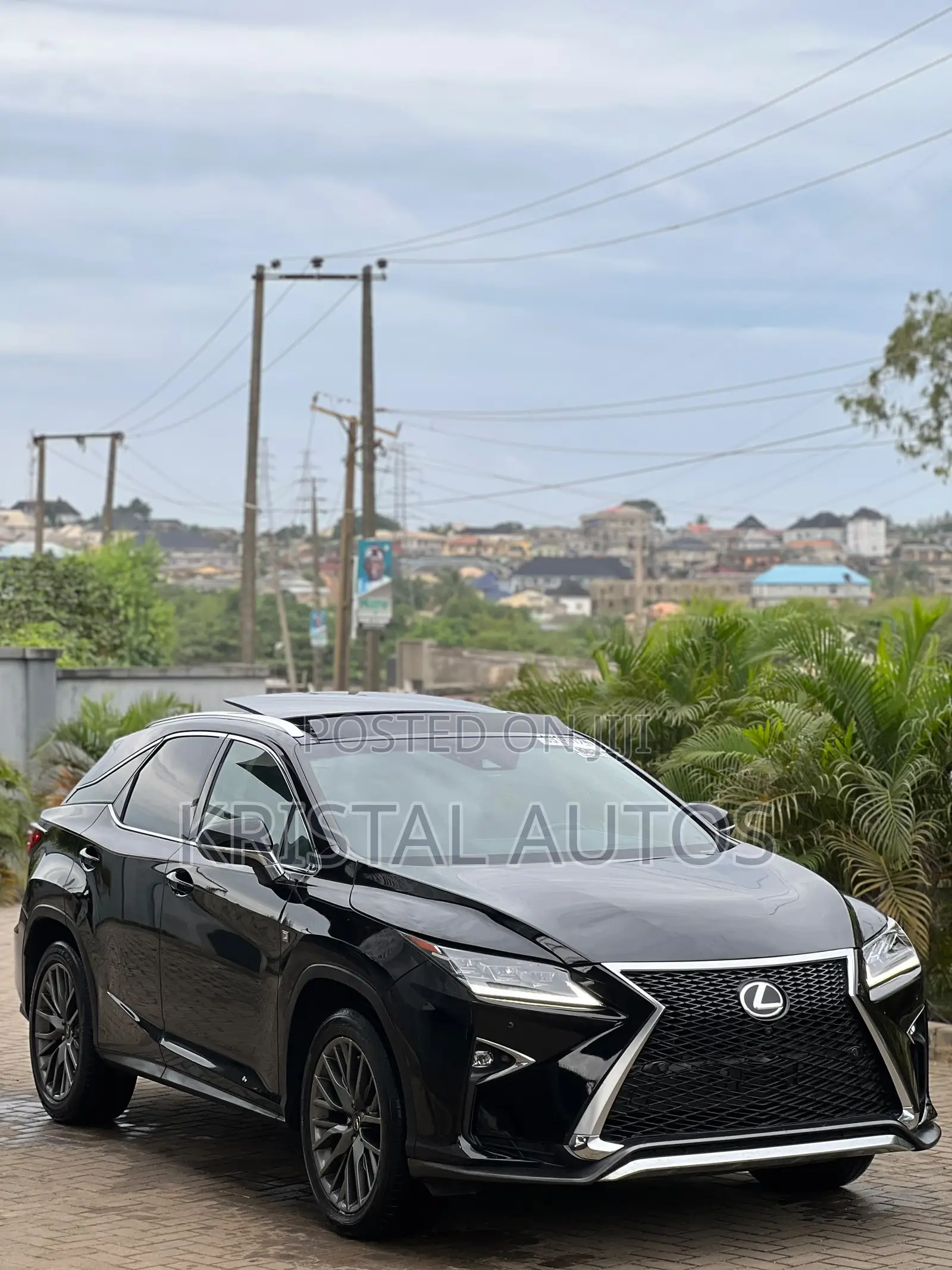 Lexus RX 350 F Sport AWD 2017 Black