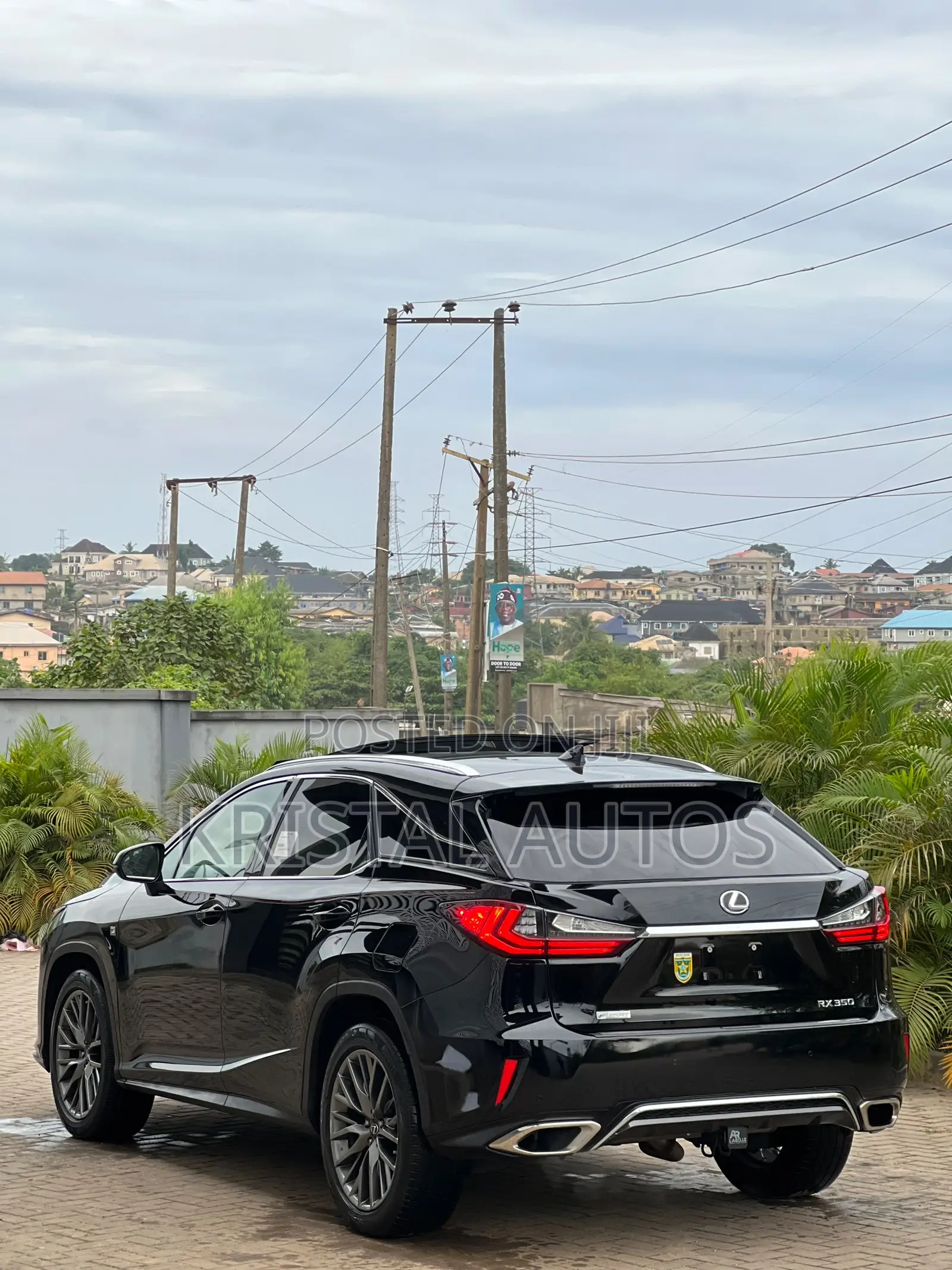 Lexus RX 350 F Sport AWD 2017 Black