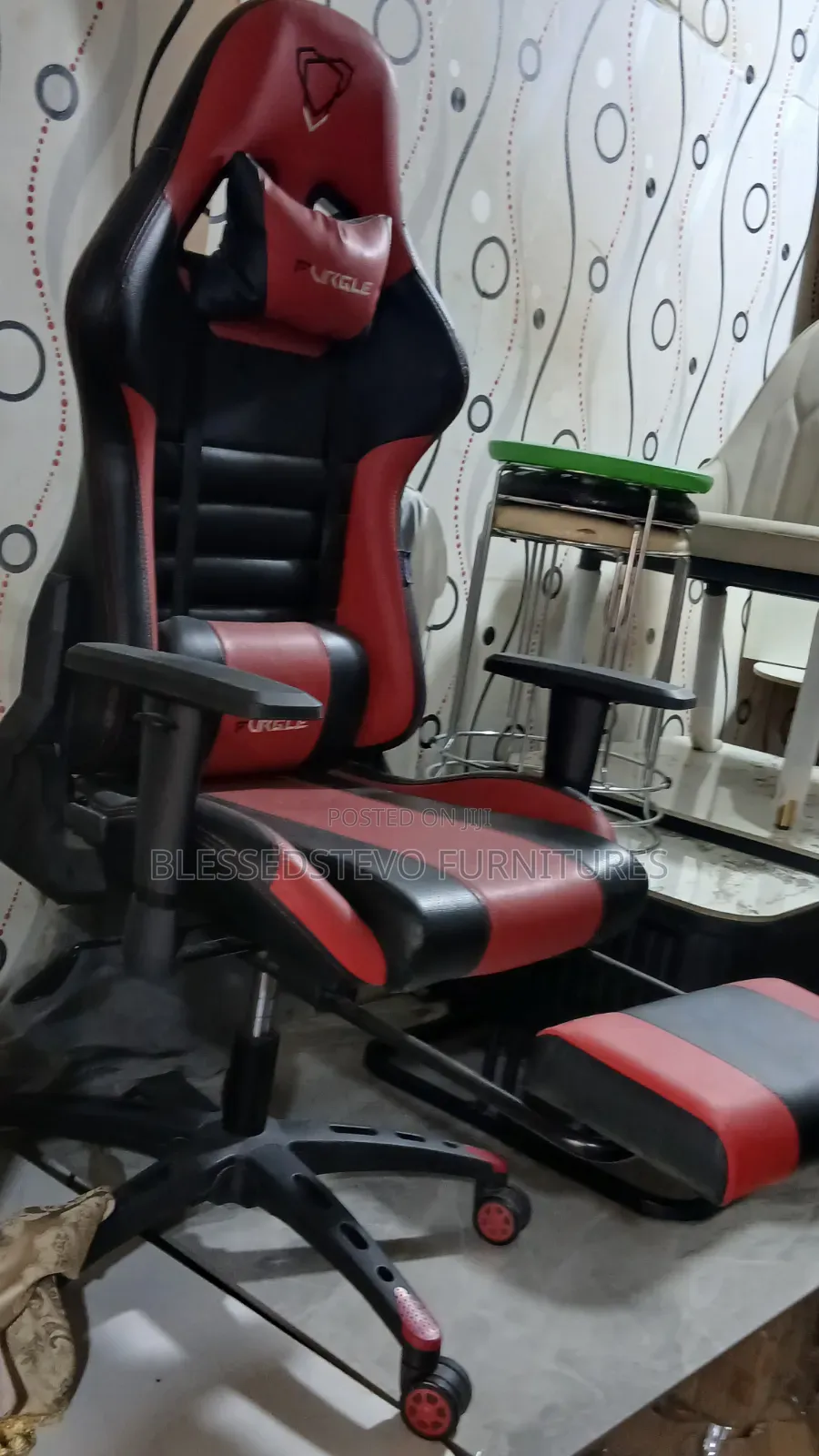Red and Gaming Chair