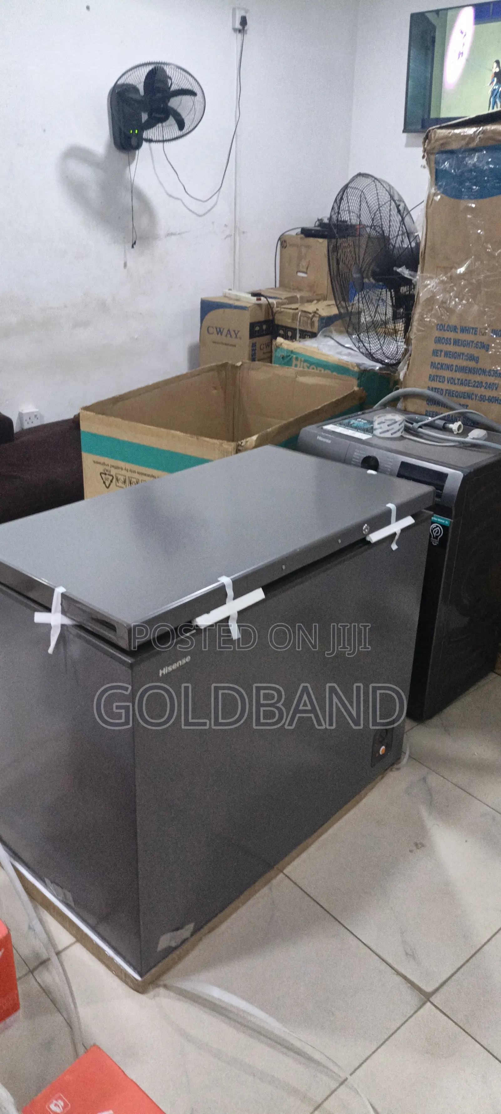 Hisense 250L Chest Freezer Easy Organization