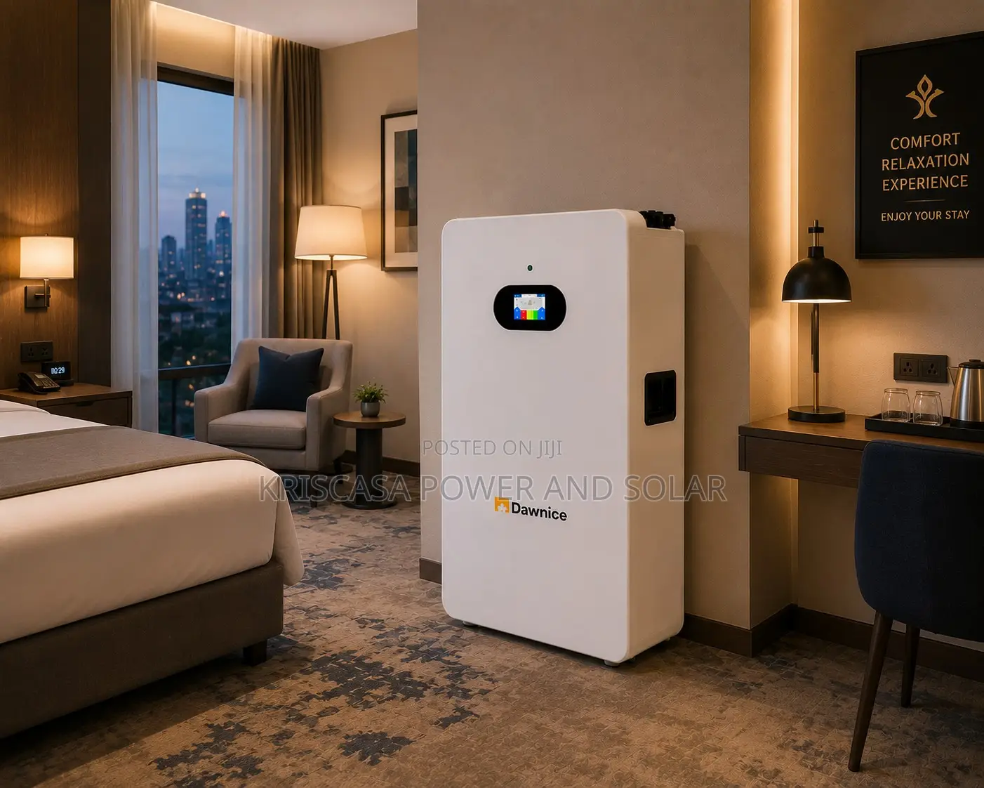 Dawnice 16kWh Lithium Battery | LiFePO4 Solar Batter