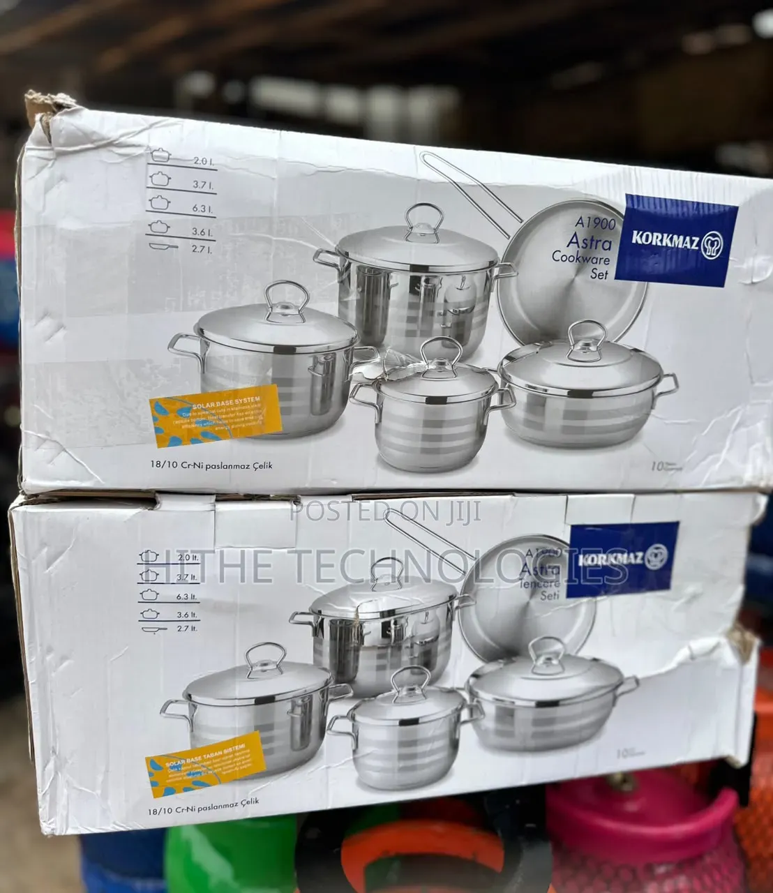 ASTRA A1900 ORIGINAL STAINLESS POT(Payment on Delivery Within Ibadan)