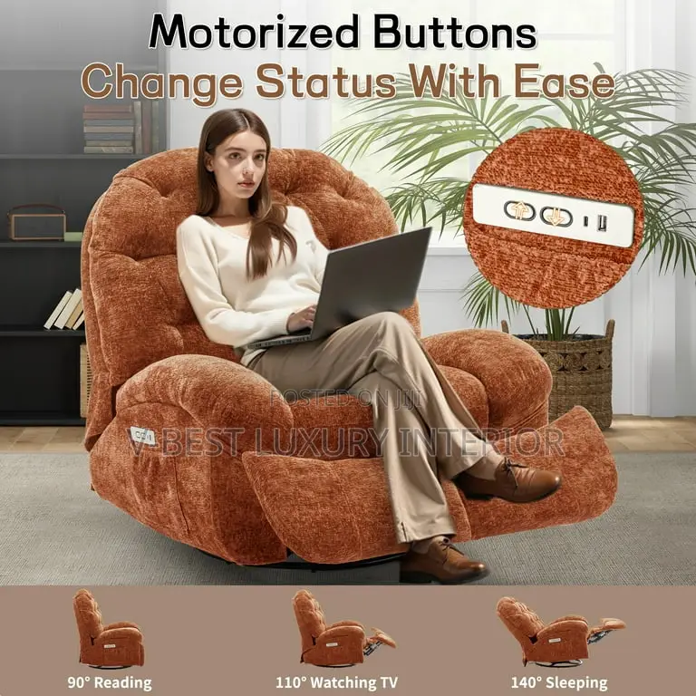 Electric Power Recliner Chair – Smart Comfort With Added Convenience.
