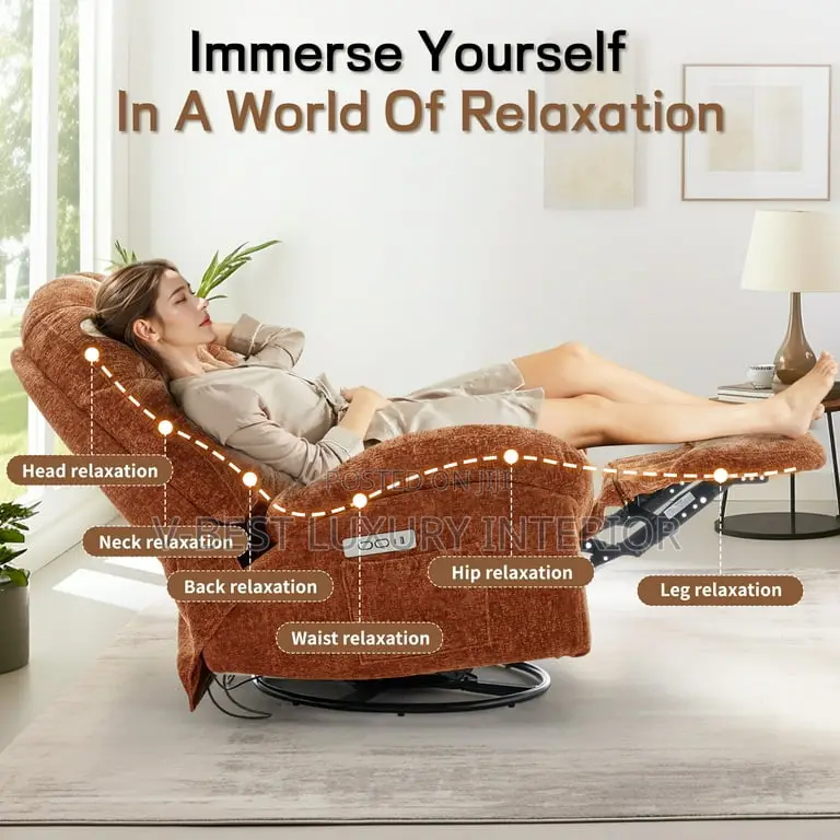 Electric Power Recliner Chair – Smart Comfort With Added Convenience.