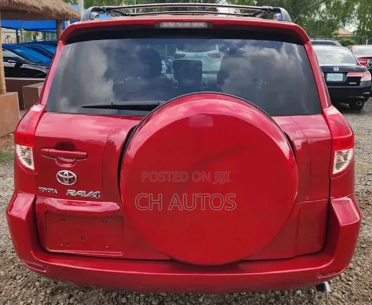 Toyota RAV4 Limited V6 4x4 2007 Red