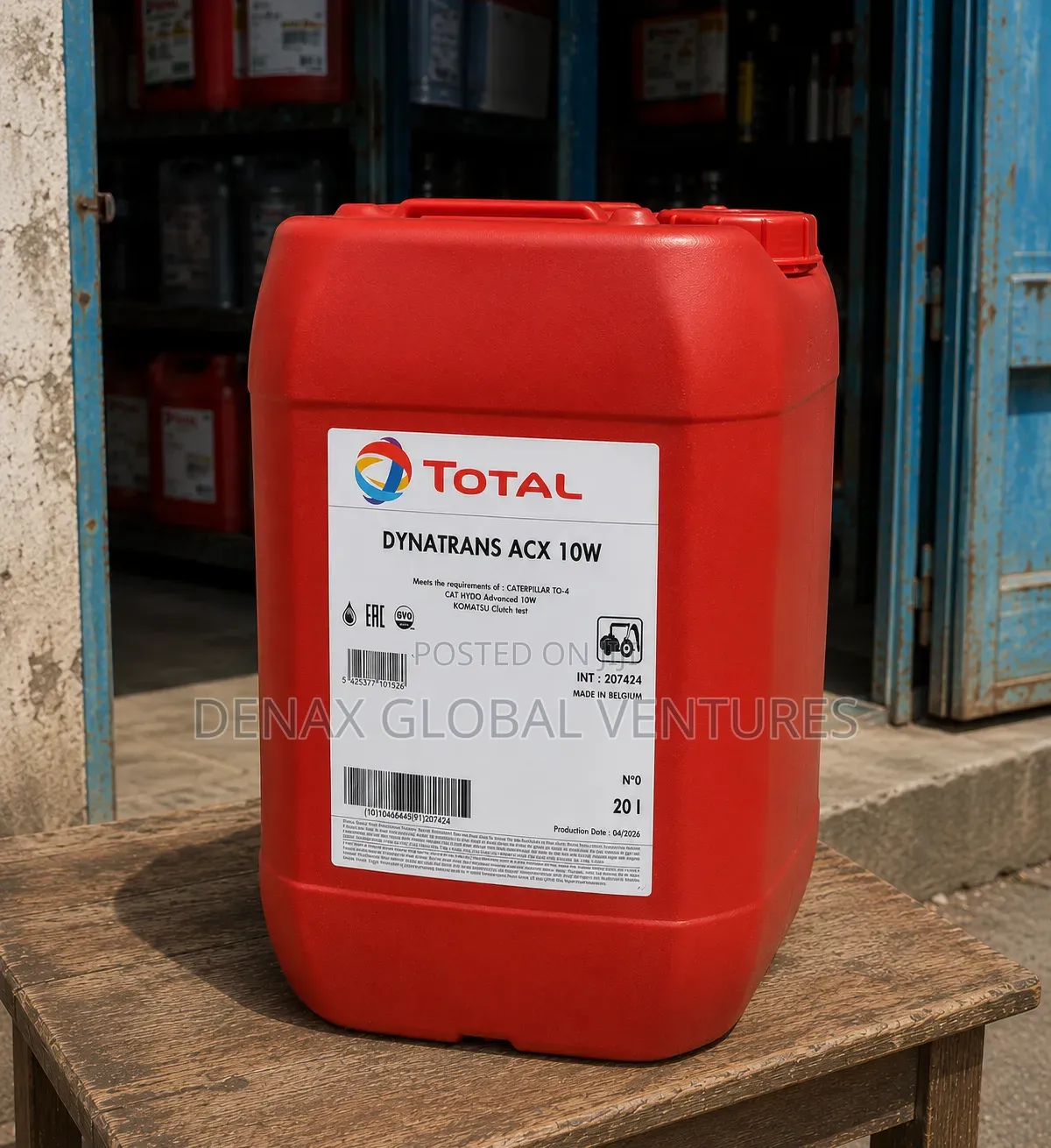 Total Dynatrans ACX 10W Hydraulic Oil