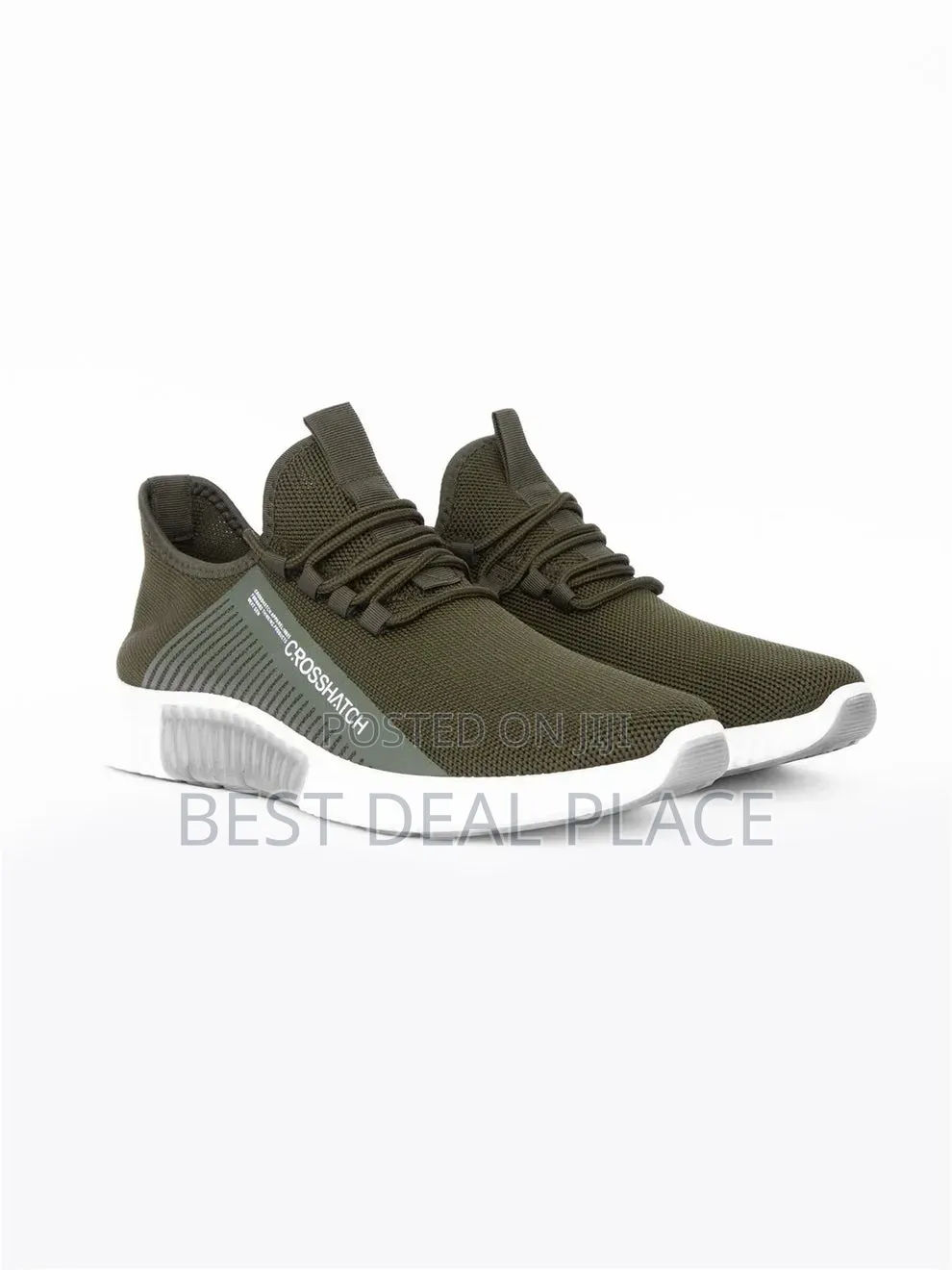Crosshatch Nimbus Lace Up Light Weight Men Trainers Genuine UK Import