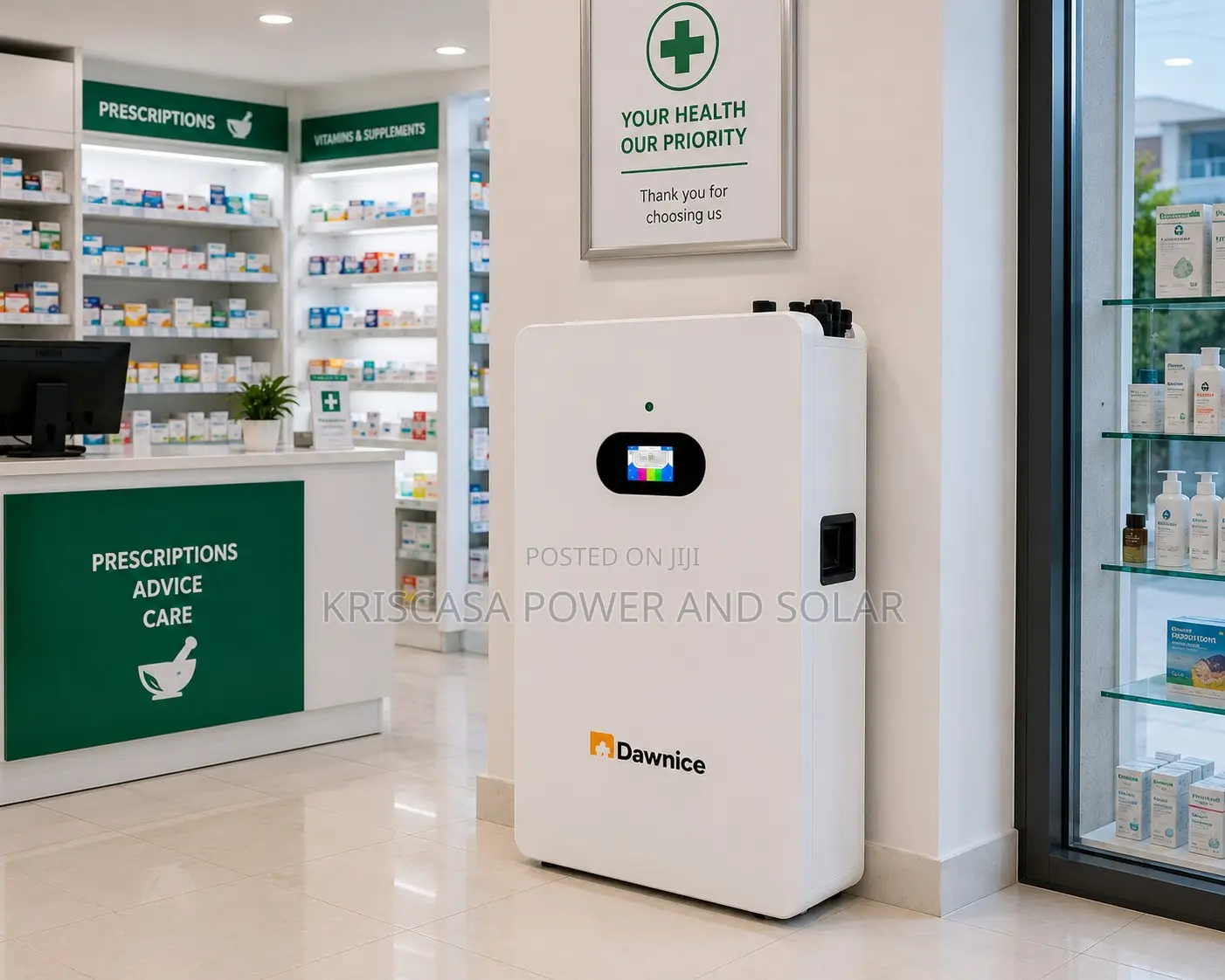 Professional 16kWh Dawnice Lithium Battery Pack