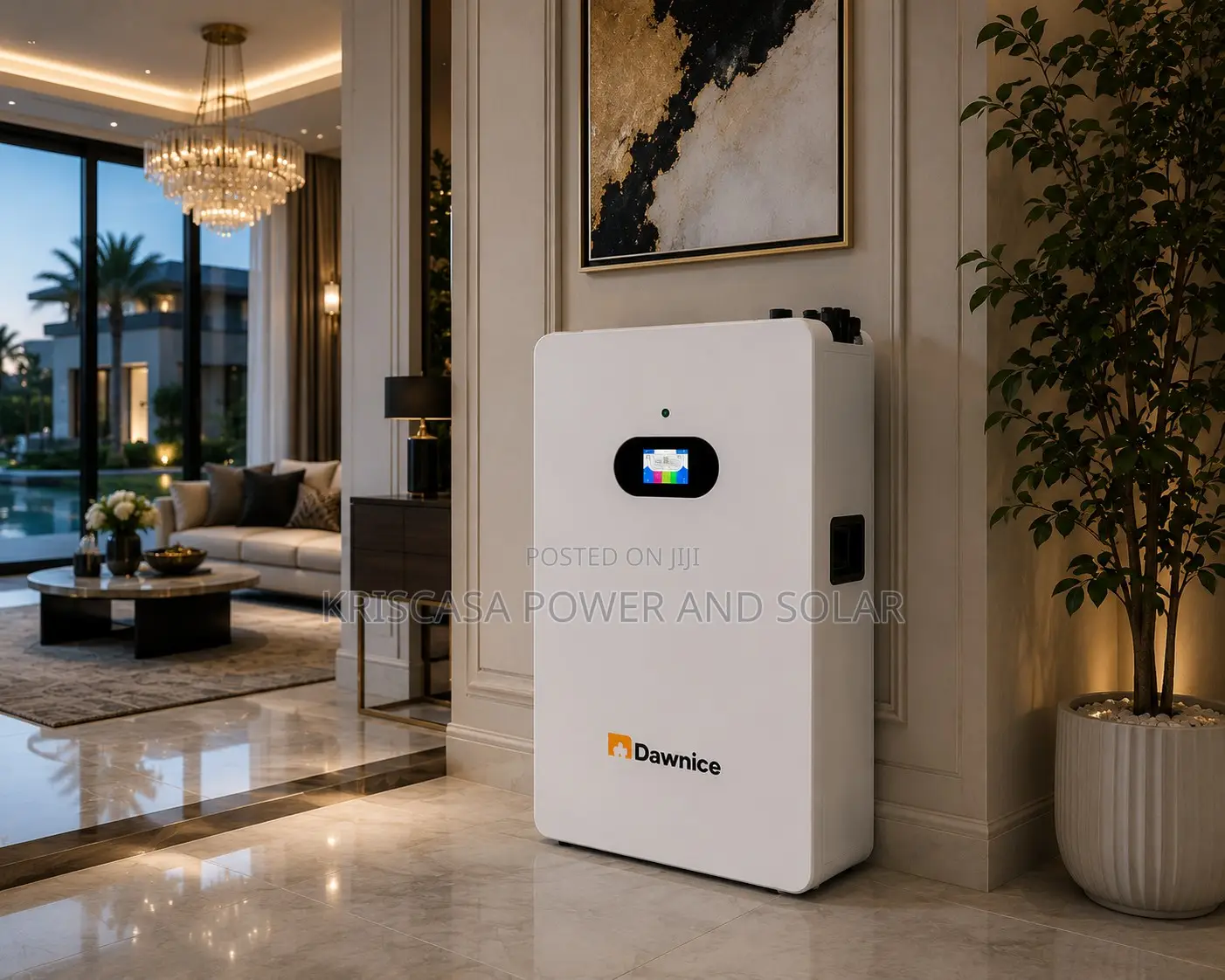 High-Capacity Dawnice 16kWh Energy Storage Battery