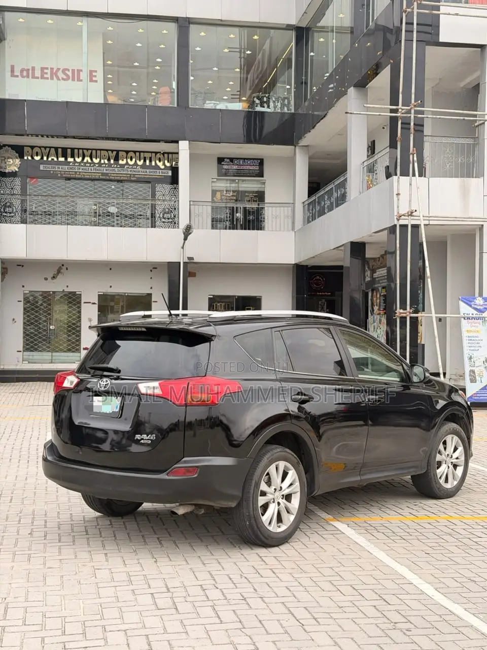 Toyota RAV4 XLE AWD (2.5L 4cyl 6A) 2013 Black