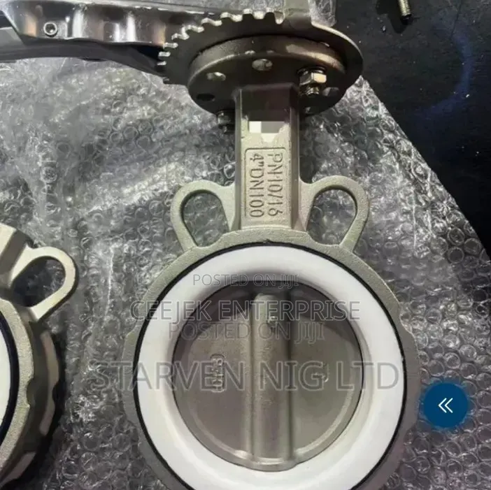 100m Stainless Steel Butterfly Valve
