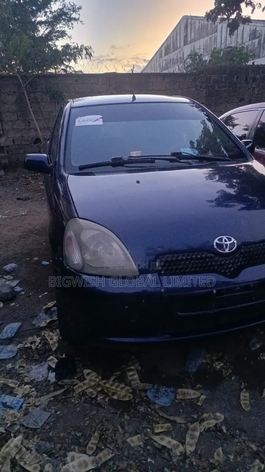 Toyota Yaris 2007 Blue