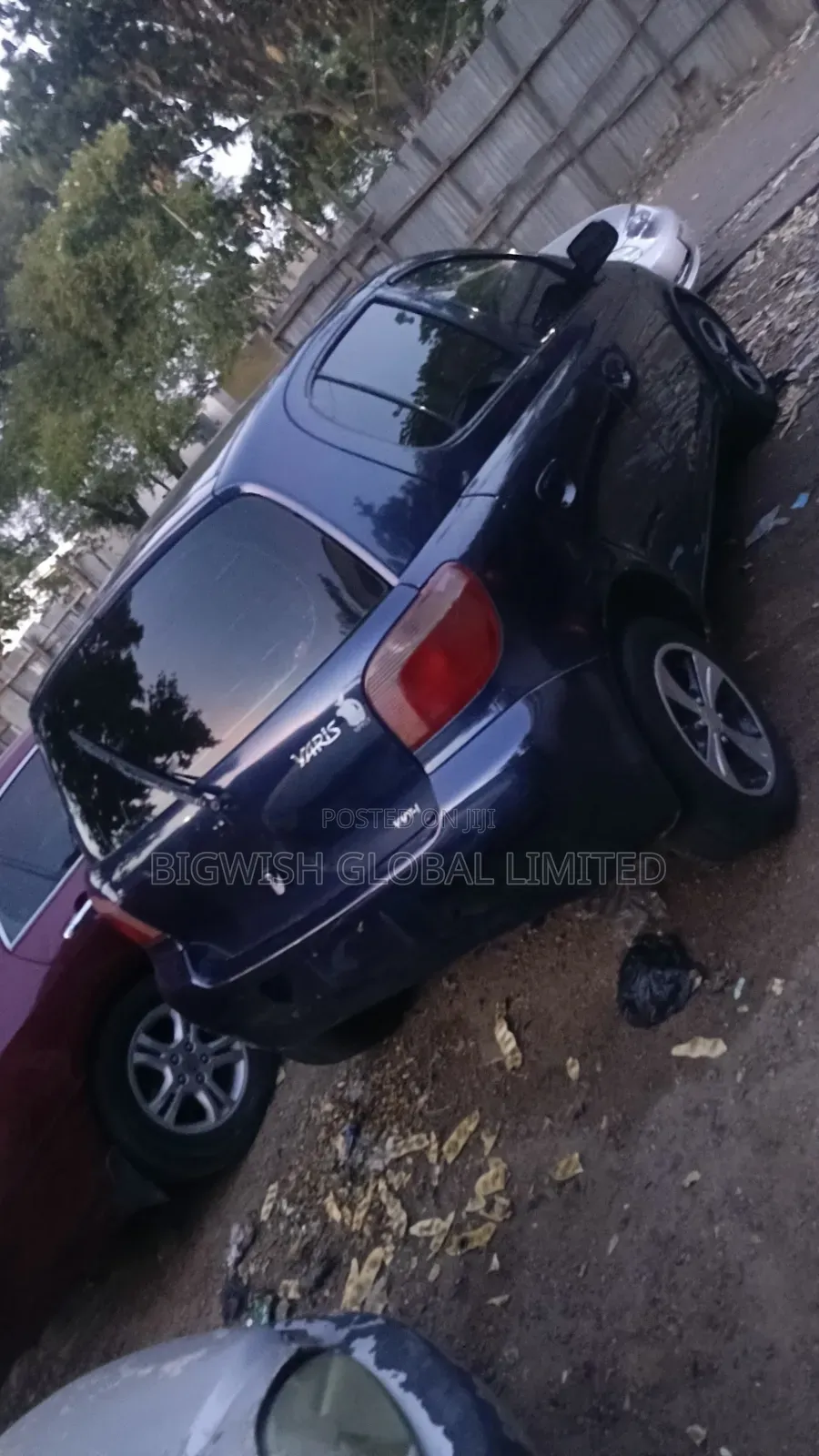 Toyota Yaris 2007 Blue