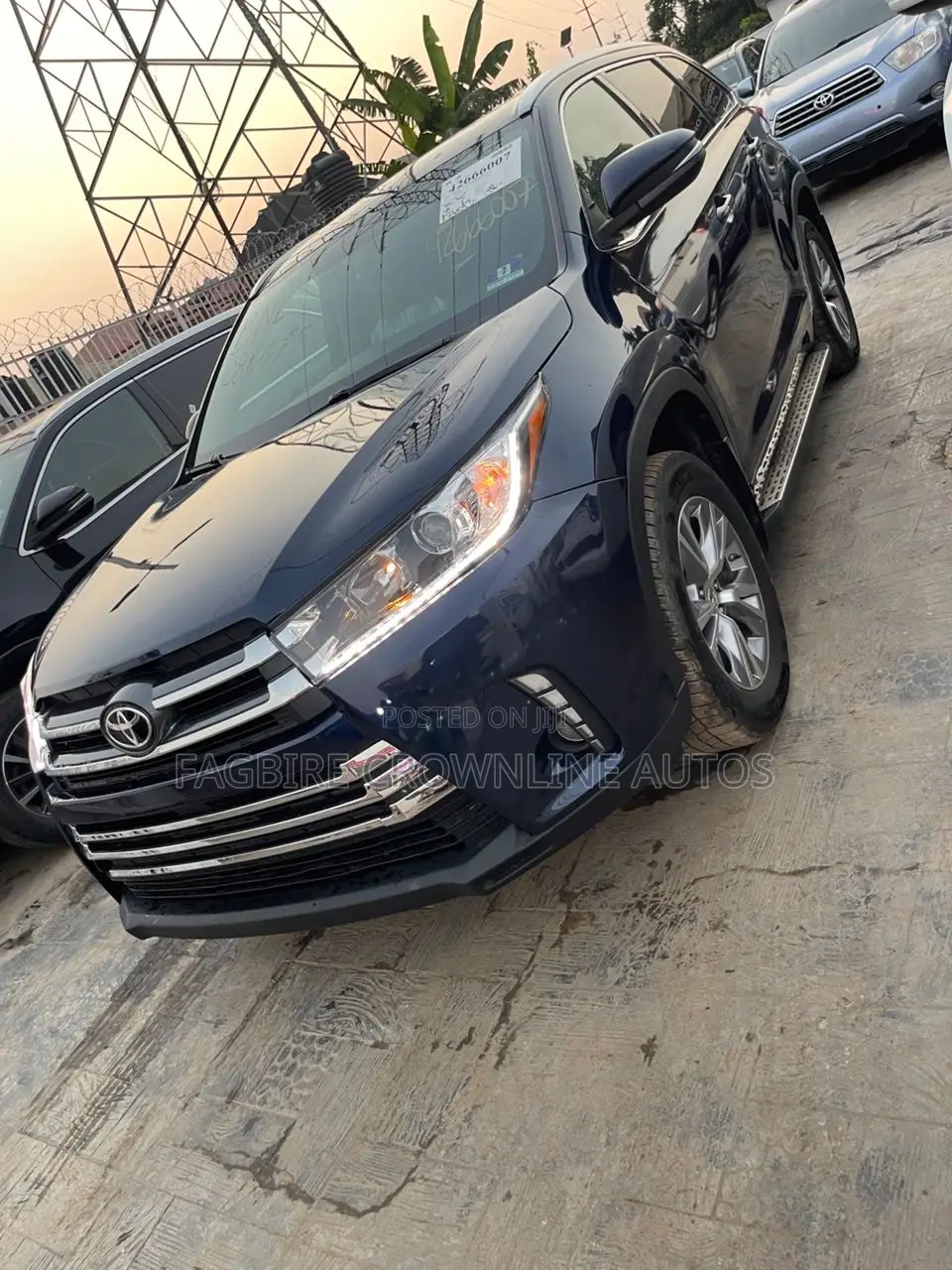 Toyota Highlander XLE 4dr SUV (3.5L 6cyl 6A) 2015 Blue