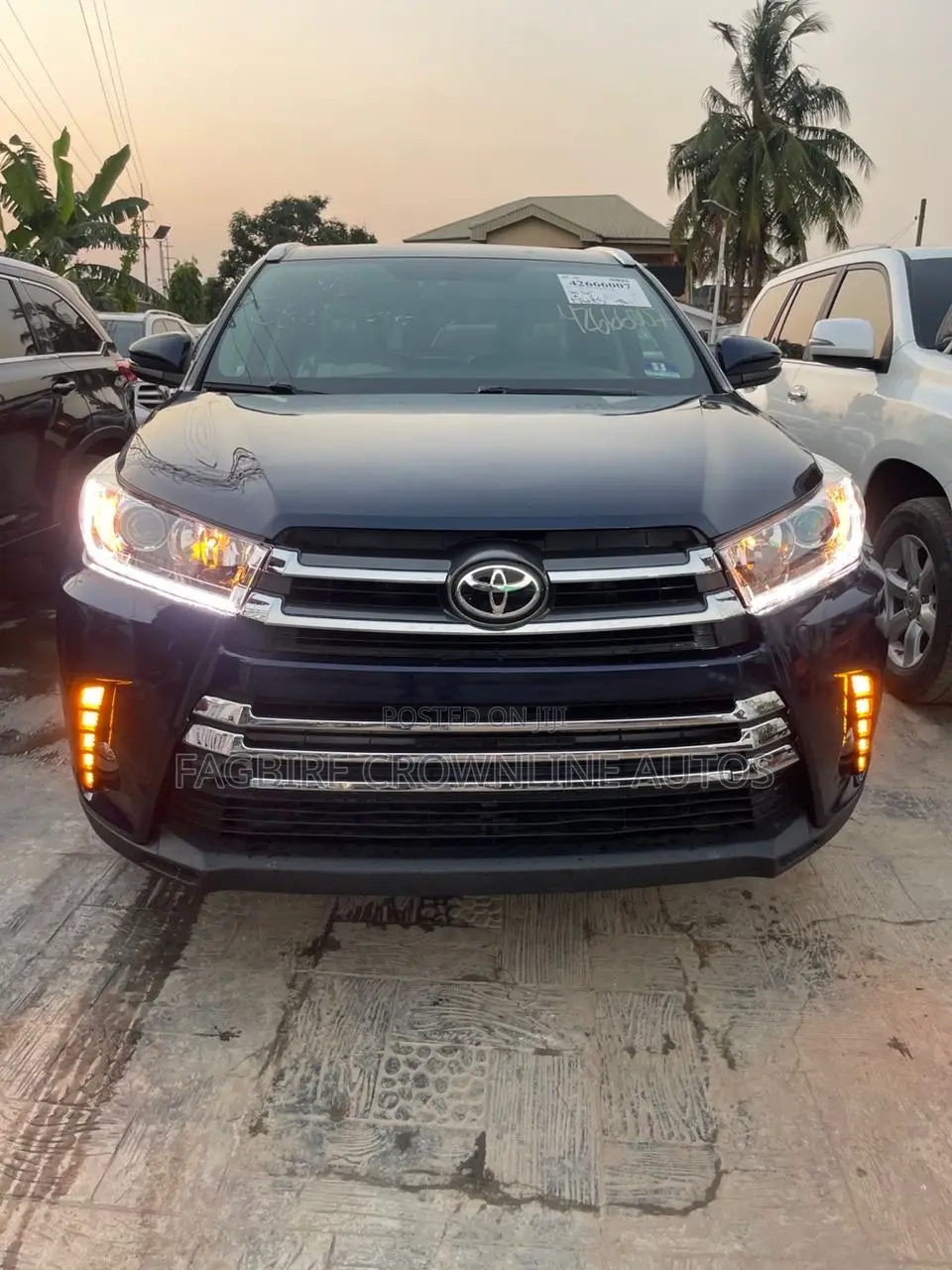 Toyota Highlander XLE 4dr SUV (3.5L 6cyl 6A) 2015 Blue