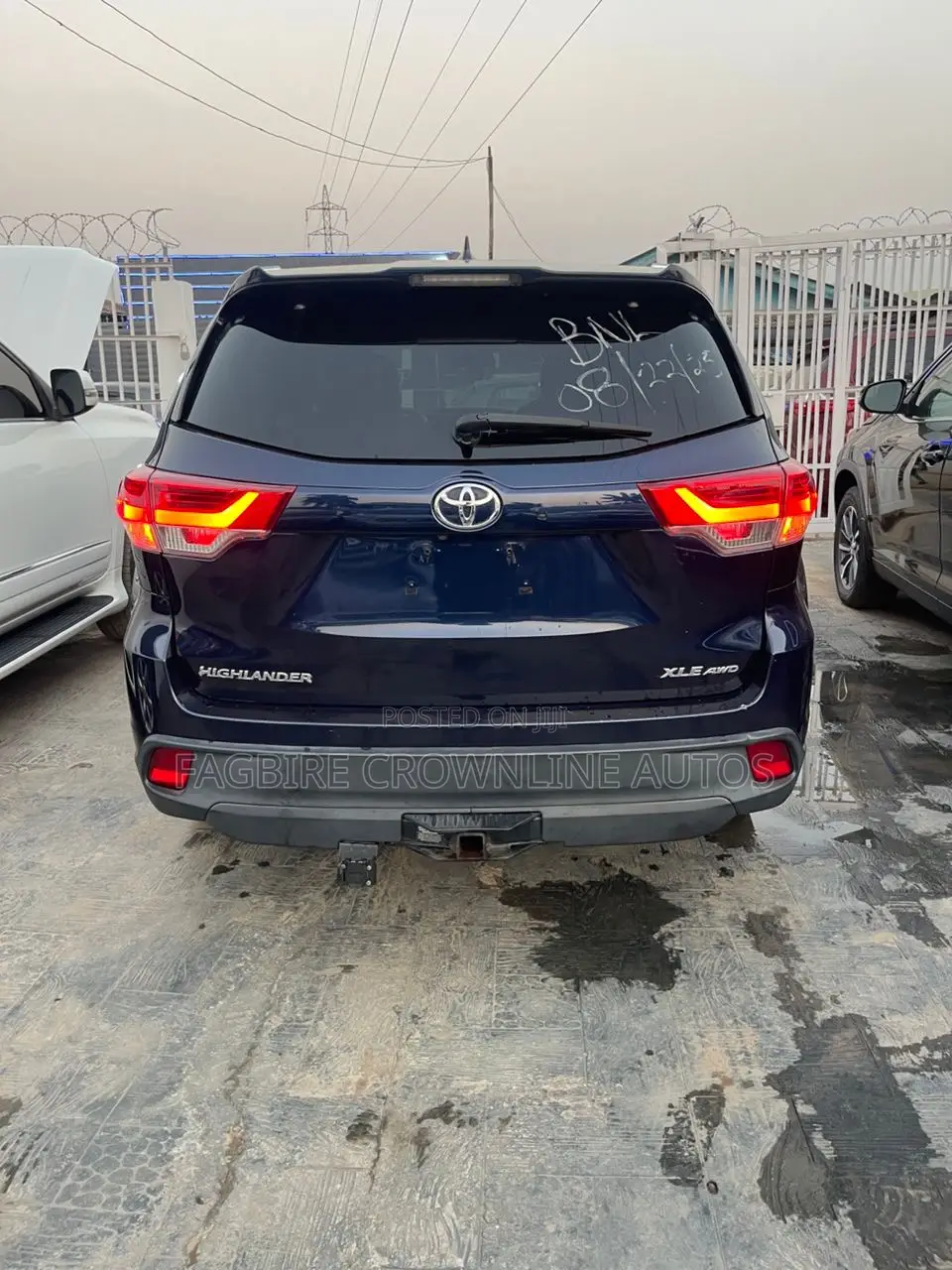 Toyota Highlander XLE 4dr SUV (3.5L 6cyl 6A) 2015 Blue