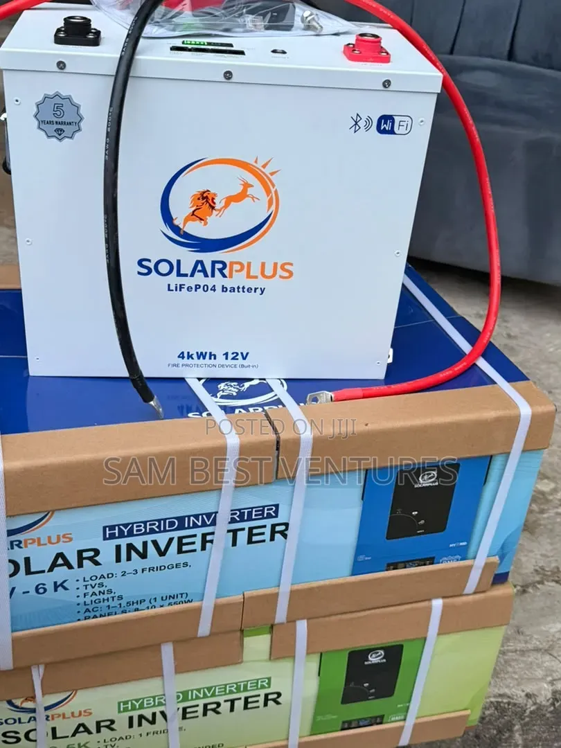 4kwh 12v Solarplus Lithium Battery With Wifi and Bluetooth