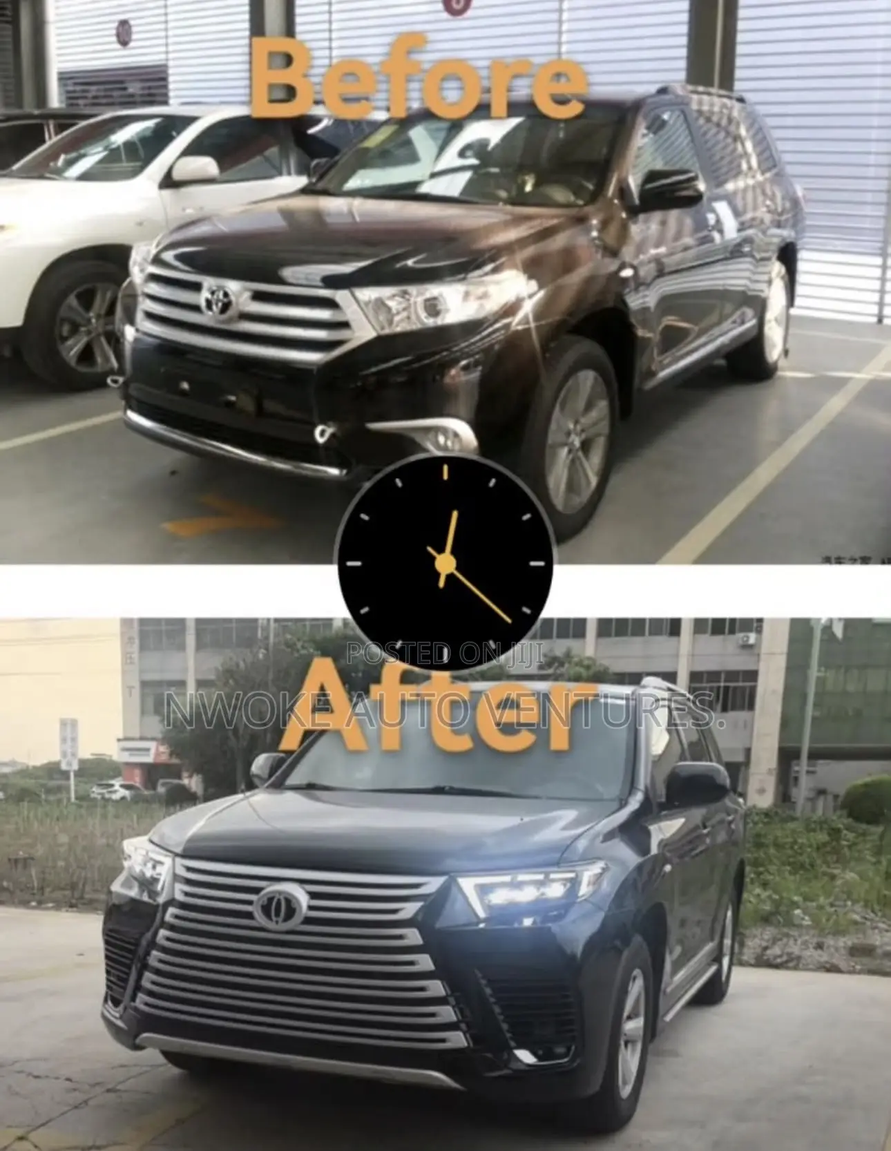 Upgrade Your Toyota Highlander 2008 to 2025 Mode