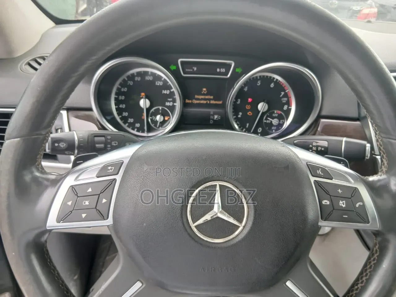 Mercedes-Benz M Class ML350 4dr SUV (3.5L 6cyl 7A) 2014 Gray