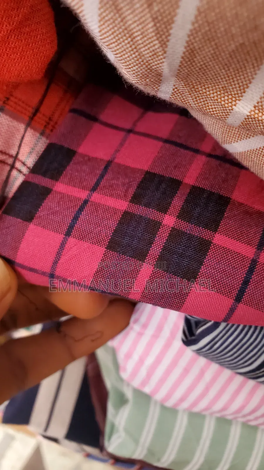 Quality Cotton Checkers Fabric for Shirts