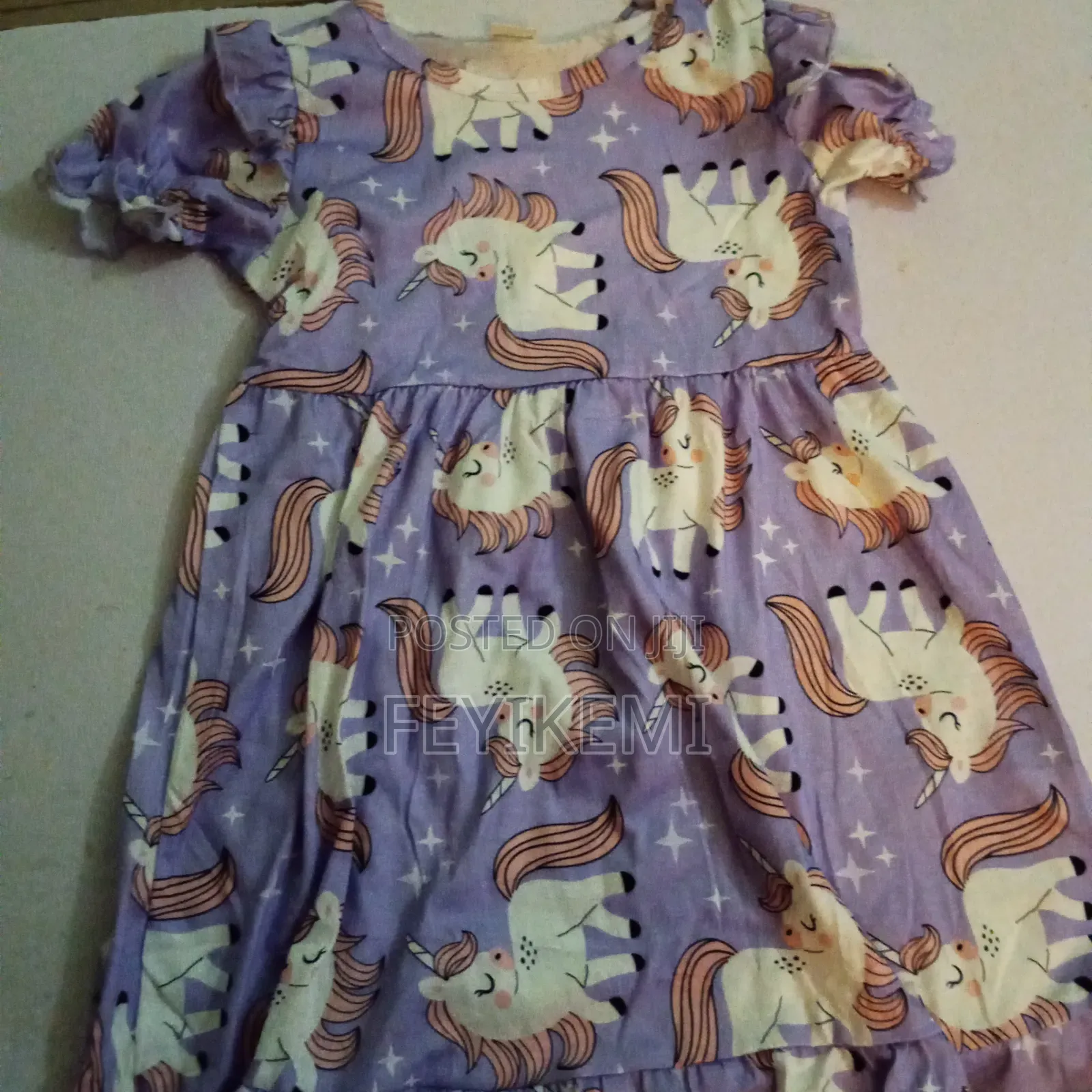 Unicorn Baby Girl Dress