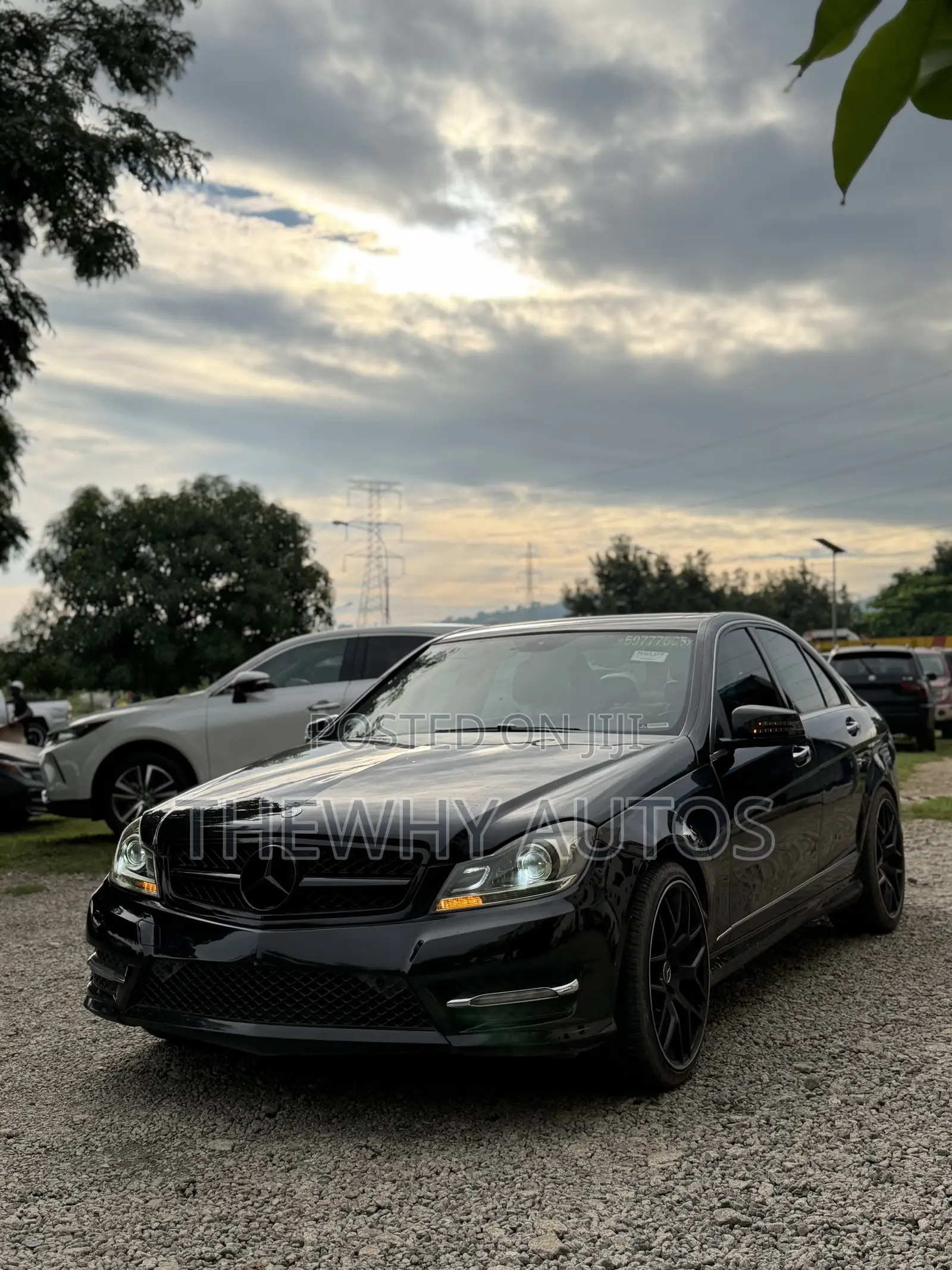 Mercedes-Benz C300 Sport 4Matic Sedan AWD (3.5L 6cyl 7A) 2014 Black
