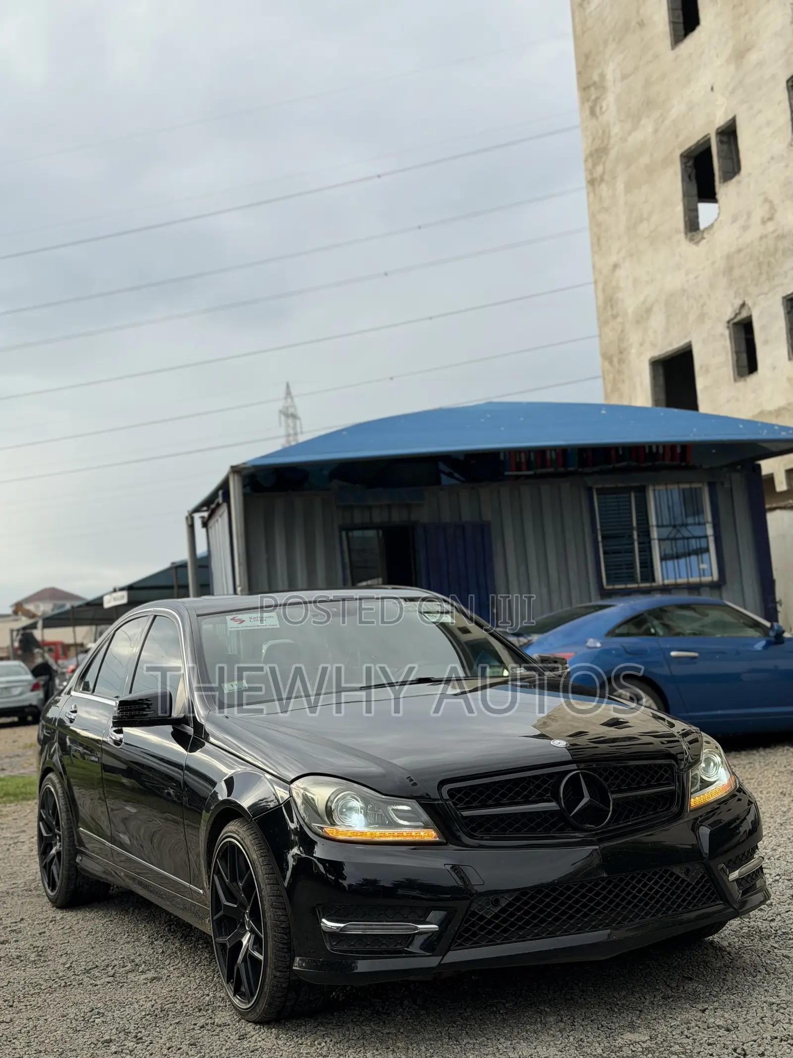 Mercedes-Benz C300 Sport 4Matic Sedan AWD (3.5L 6cyl 7A) 2014 Black